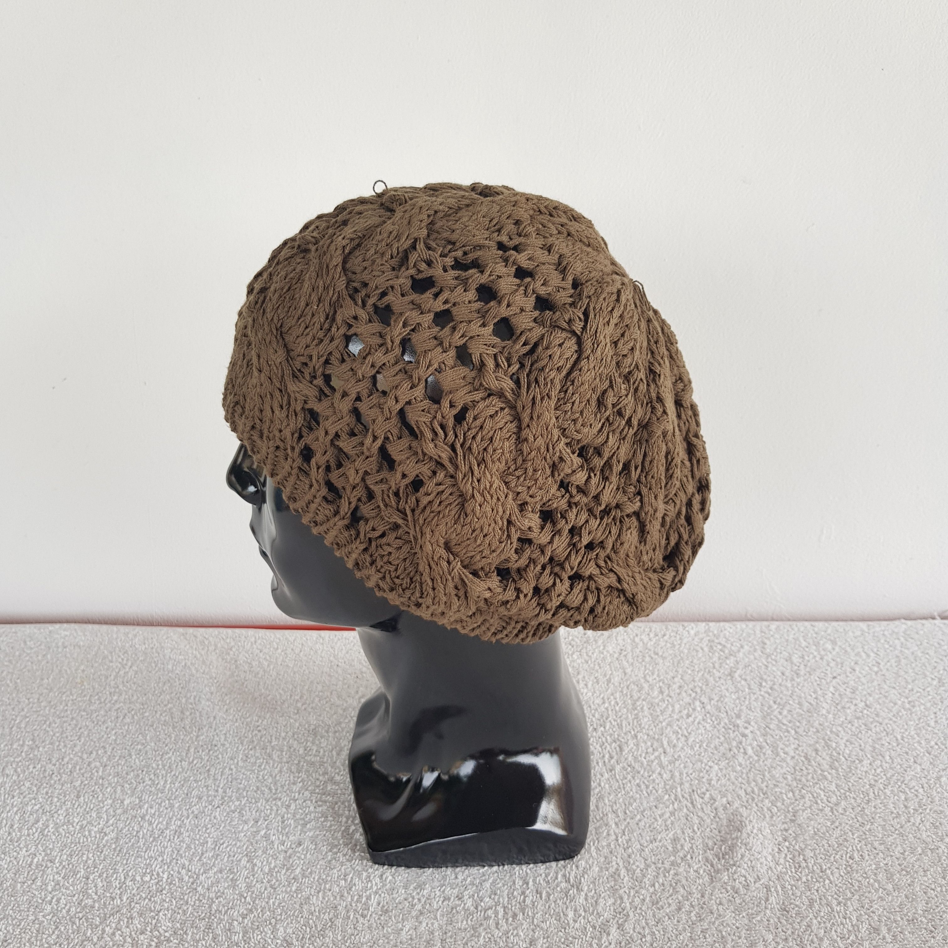 Japanese Brand × Vintage Unknown Japanese Beanie Snow Cap Knitted Crochet Hats Size ONE SIZE - 5 Thumbnail