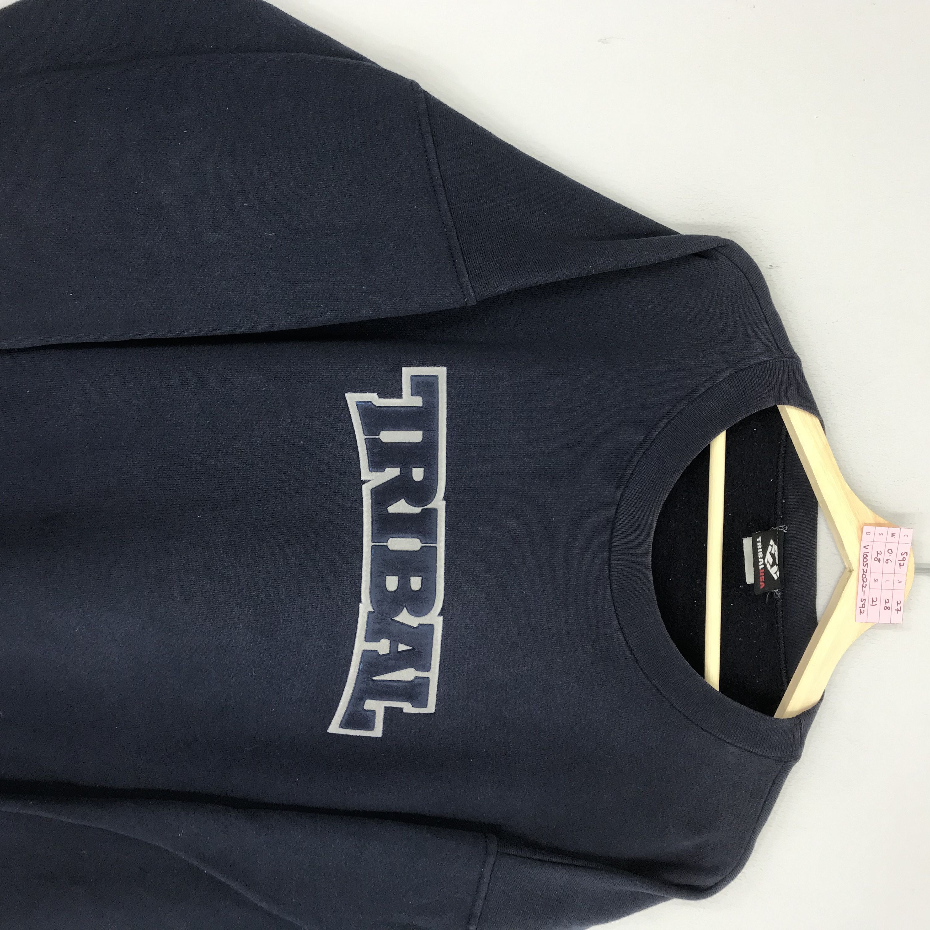 Tribal Streetwear Vintage Tribal Gear Big Logo Sweater Tribal Gear Sweatshirt Size US XL / EU 56 / 4 - 3 Thumbnail