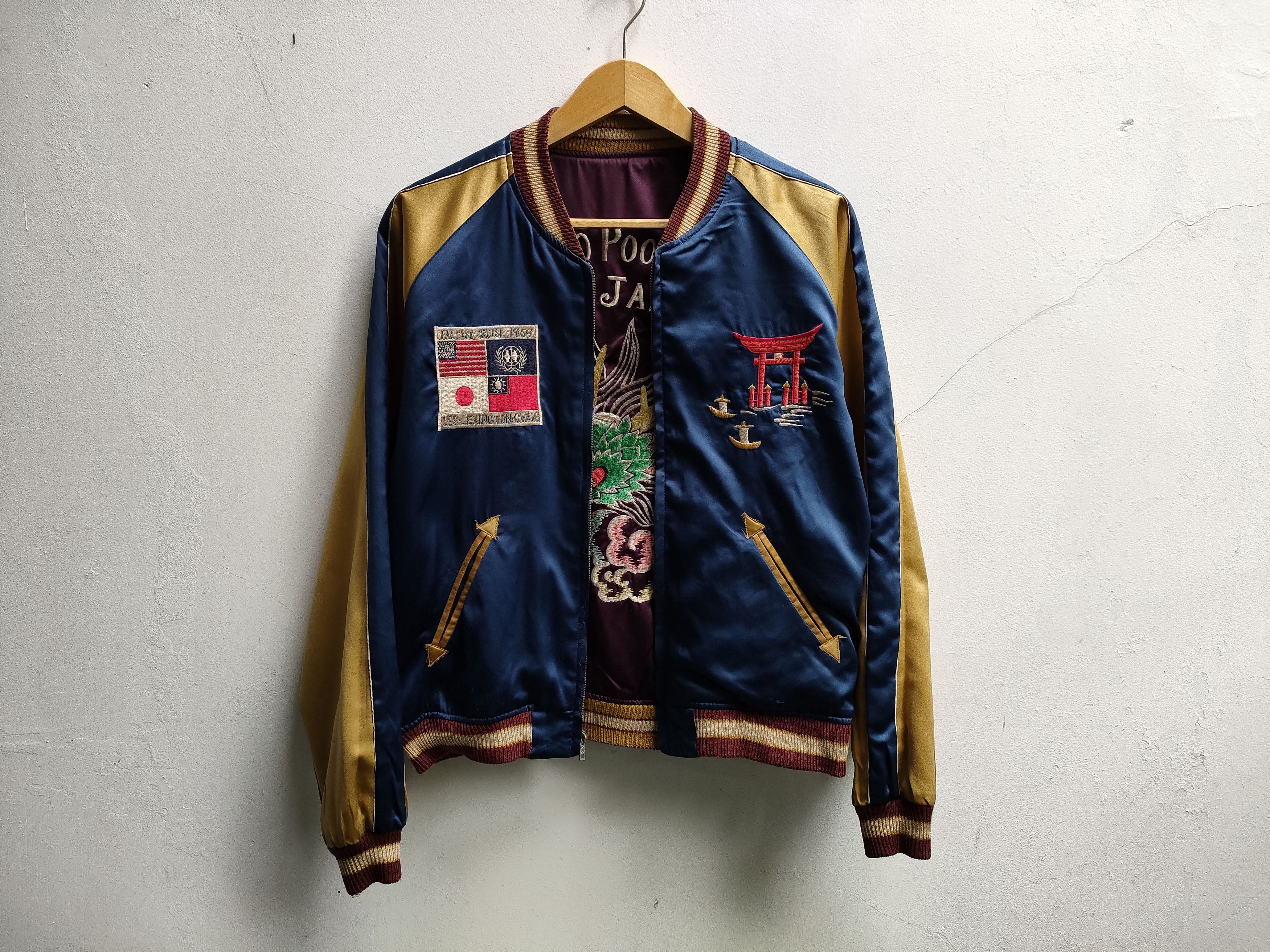 Tailor Toyo Fit S to M, Tailor Toyo Sukajan Jacket Size US M / EU 48-50 / 2 - 2 Thumbnail