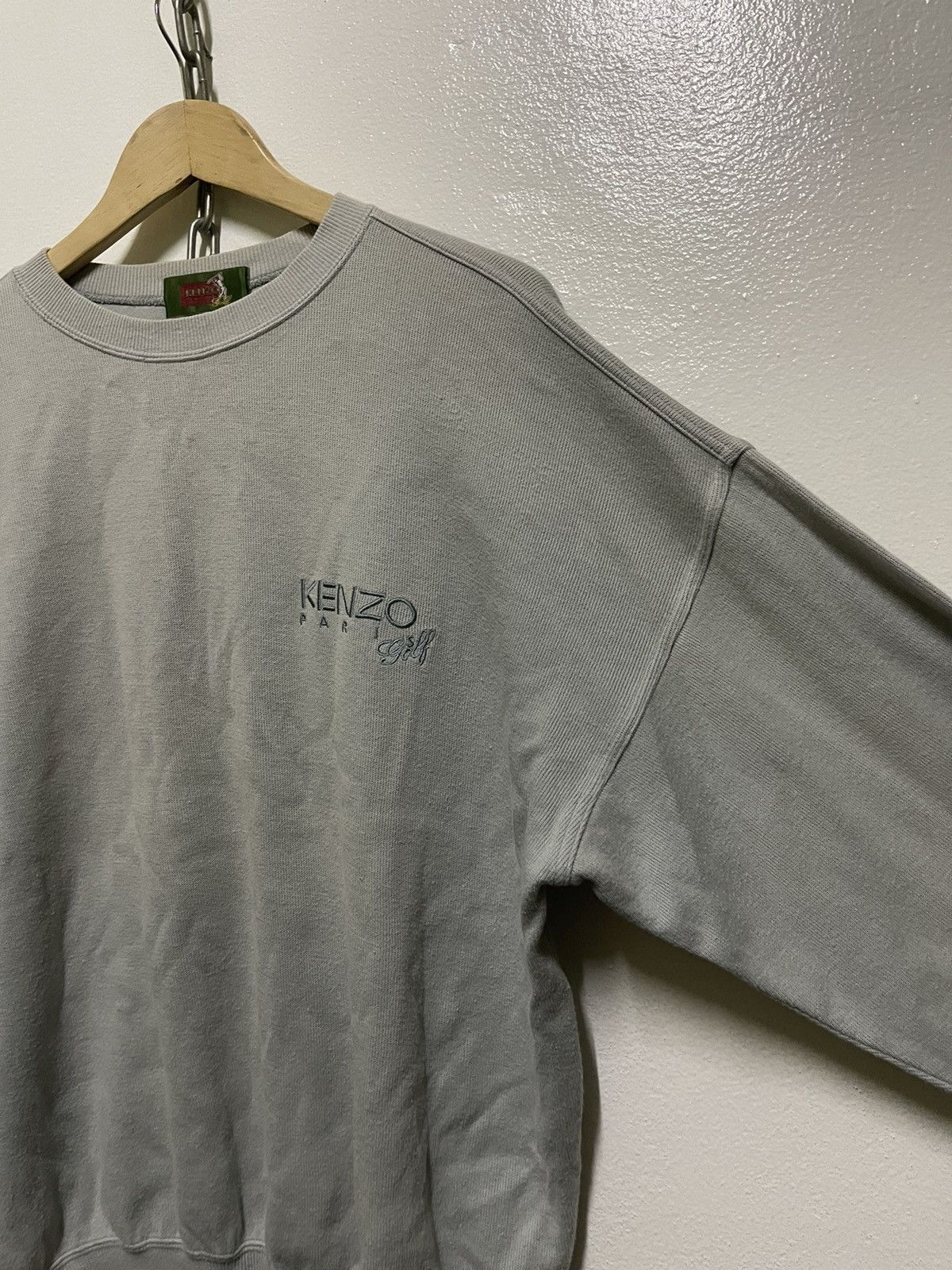 Kenzo × Vintage Kenzo Paris Golf Sweatshirt Back Hit Size US L / EU 52-54 / 3 - 5 Thumbnail