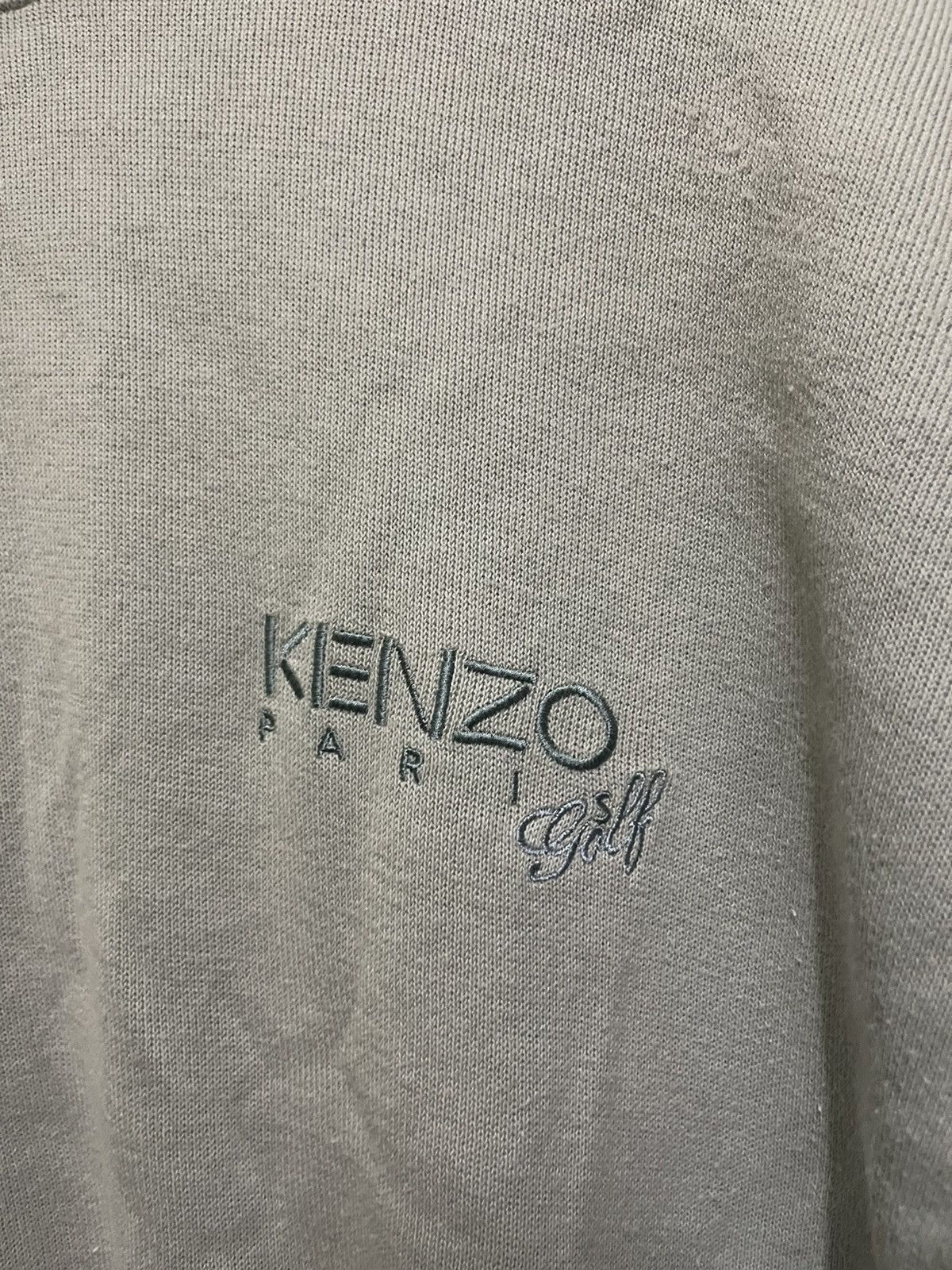 Kenzo × Vintage Kenzo Paris Golf Sweatshirt Back Hit Size US L / EU 52-54 / 3 - 7 Thumbnail
