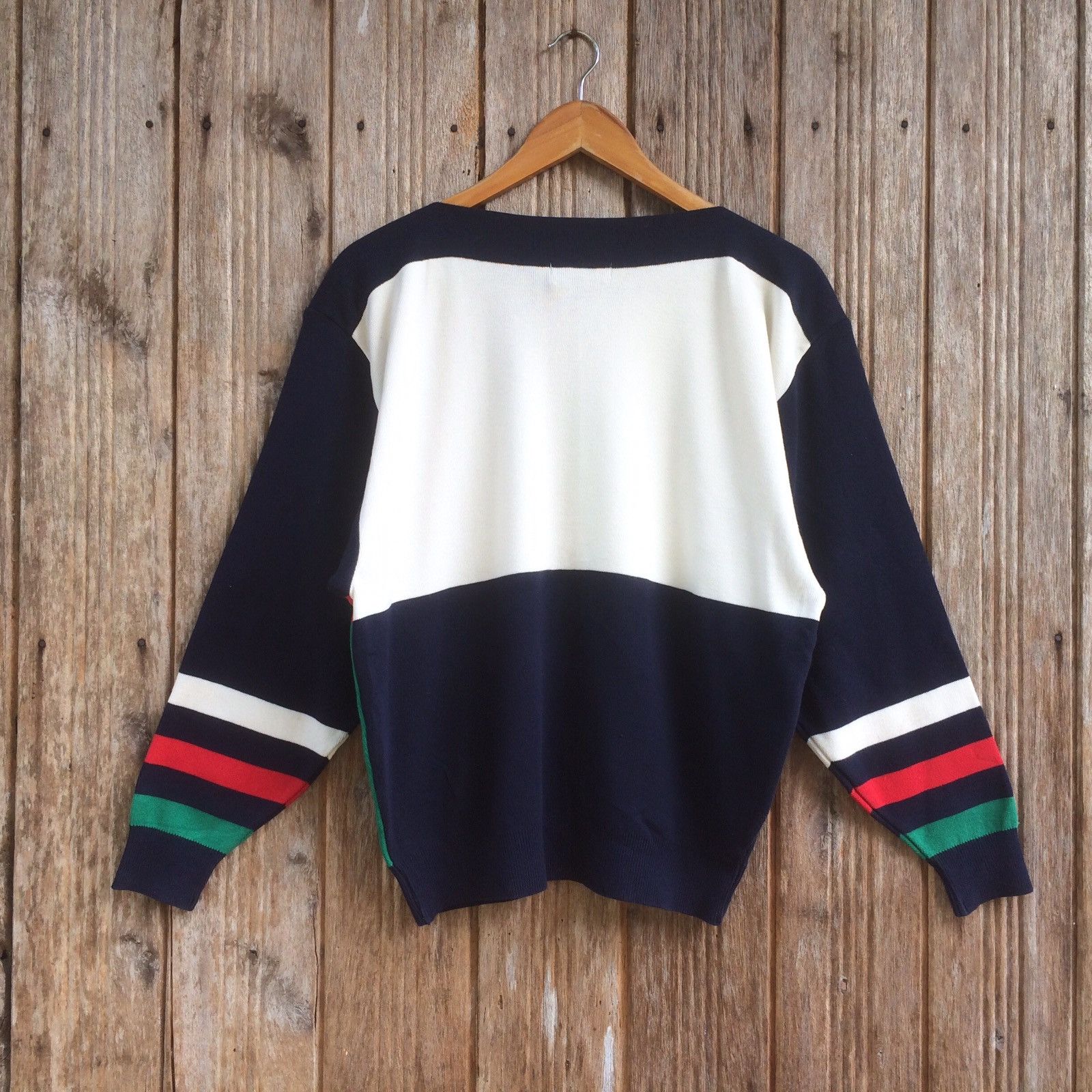 Andreluciano Andreluciano Embroidery gold logo streetwear colourblock Size US M / EU 48-50 / 2 - 2 Thumbnail