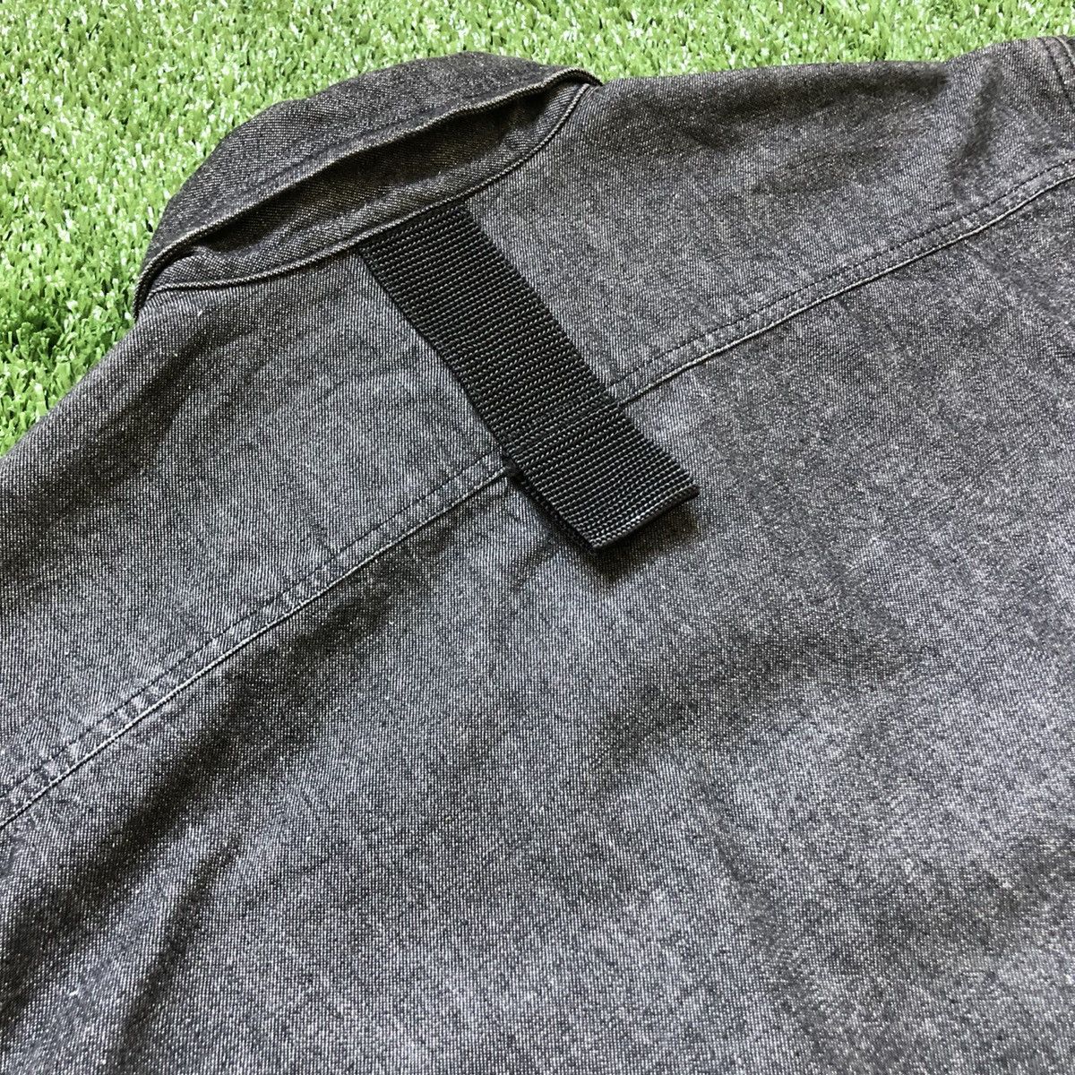 Hiroshi Fujiwara 1990’s Milkboy Strap Pullover Half Button Denim Shirt Size US XL / EU 56 / 4 - 15 Thumbnail
