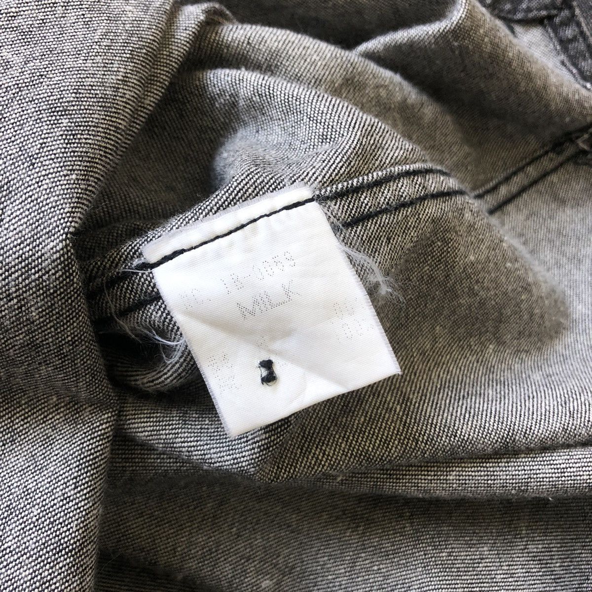 Hiroshi Fujiwara 1990’s Milkboy Strap Pullover Half Button Denim Shirt Size US XL / EU 56 / 4 - 17 Thumbnail