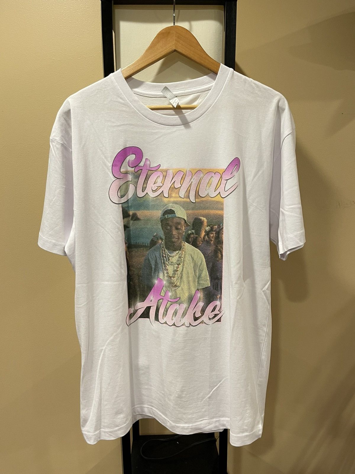 Band Tees Lil Uzi Vert Eternal Atake Album DonC White Tee Size US L / EU 52-54 / 3 - 2 Thumbnail