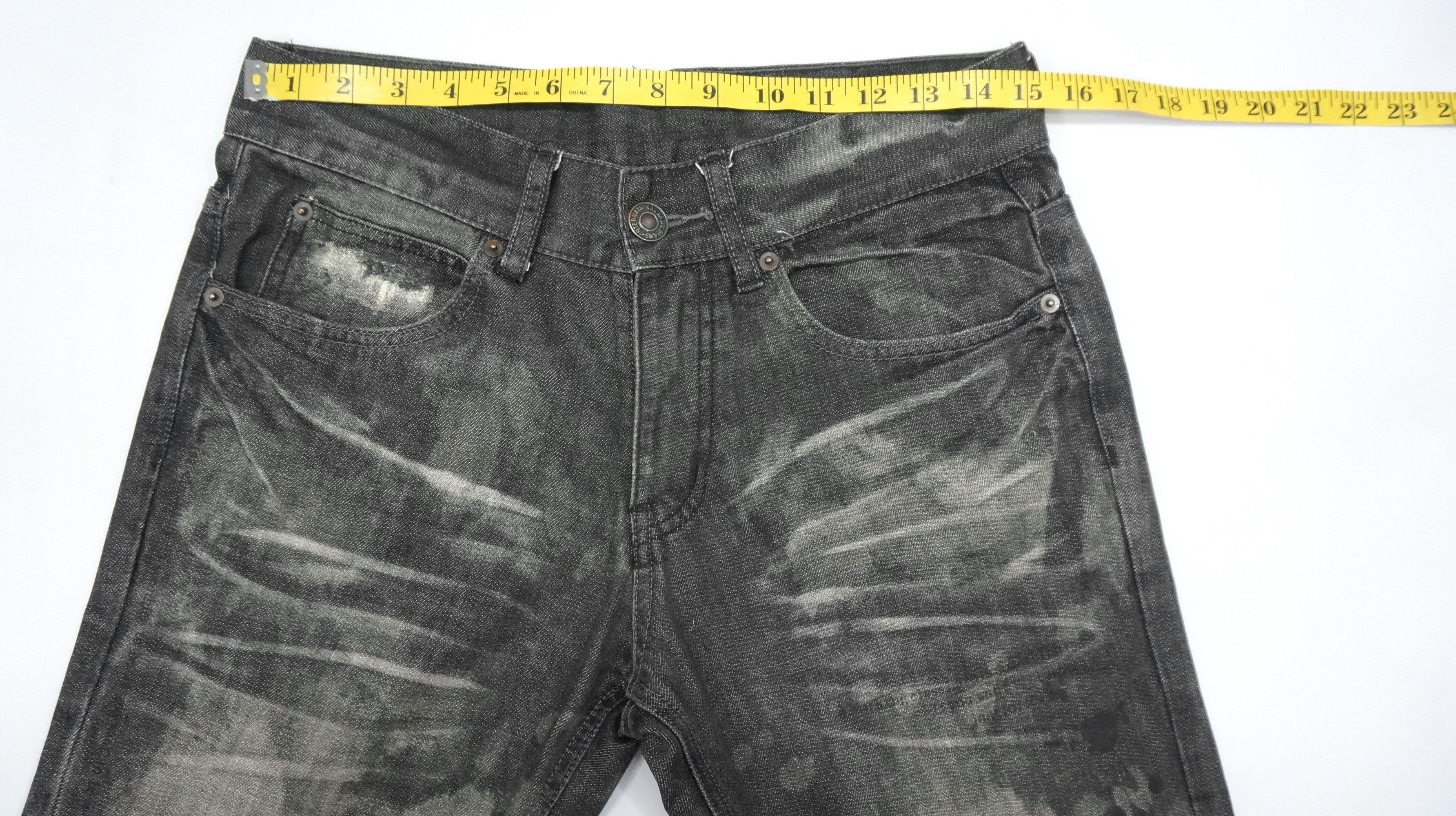 semanticdesign Dope 🔥 🔥 SEMANTIC DESIGN Acid Wash Jeans Size US 30 / EU 46 - 11 Thumbnail