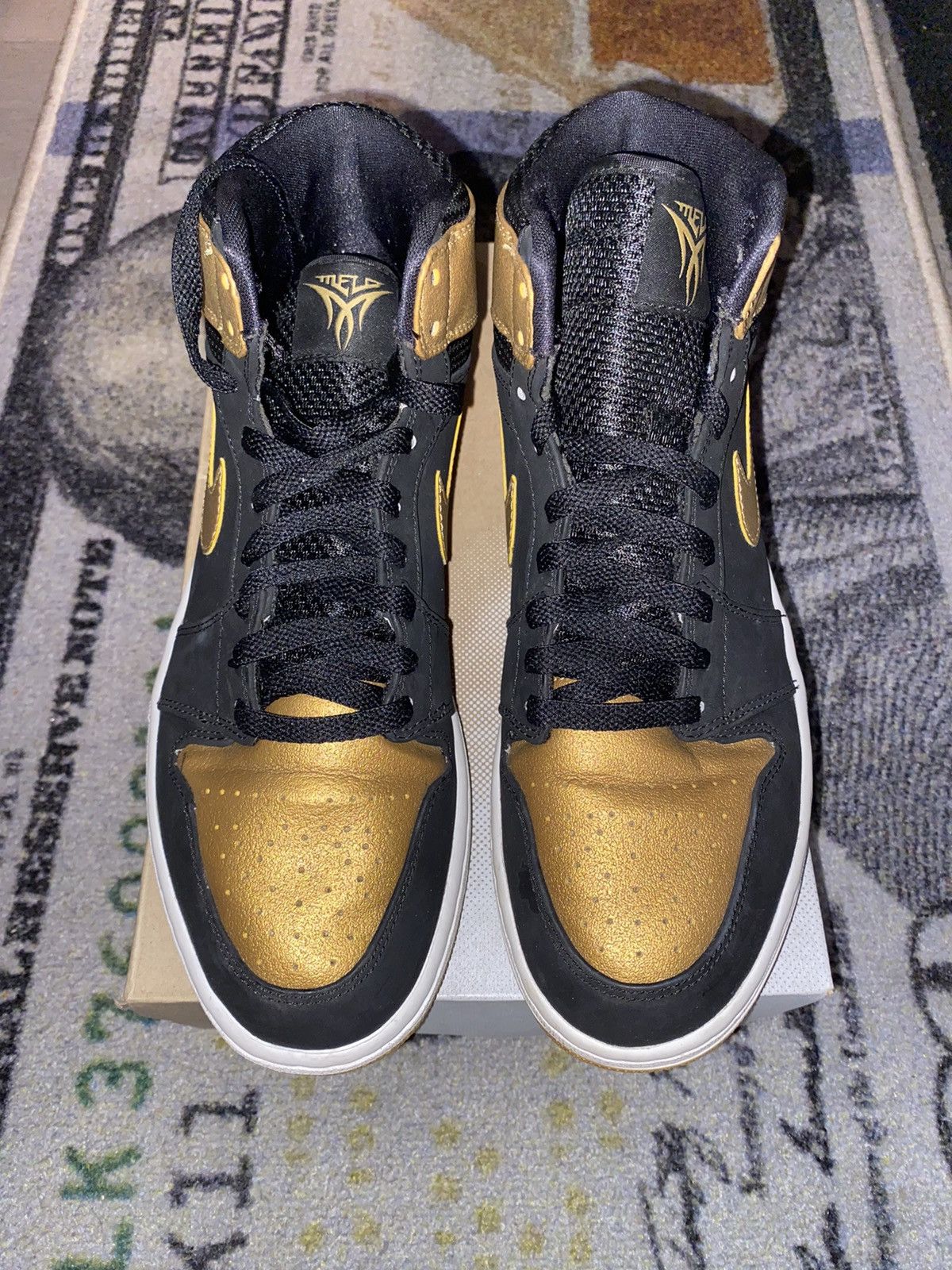 Jordan Brand × Nike Air Jordan 1 Retro High Melo 2014 Size US 9 / EU 42 - 4 Thumbnail