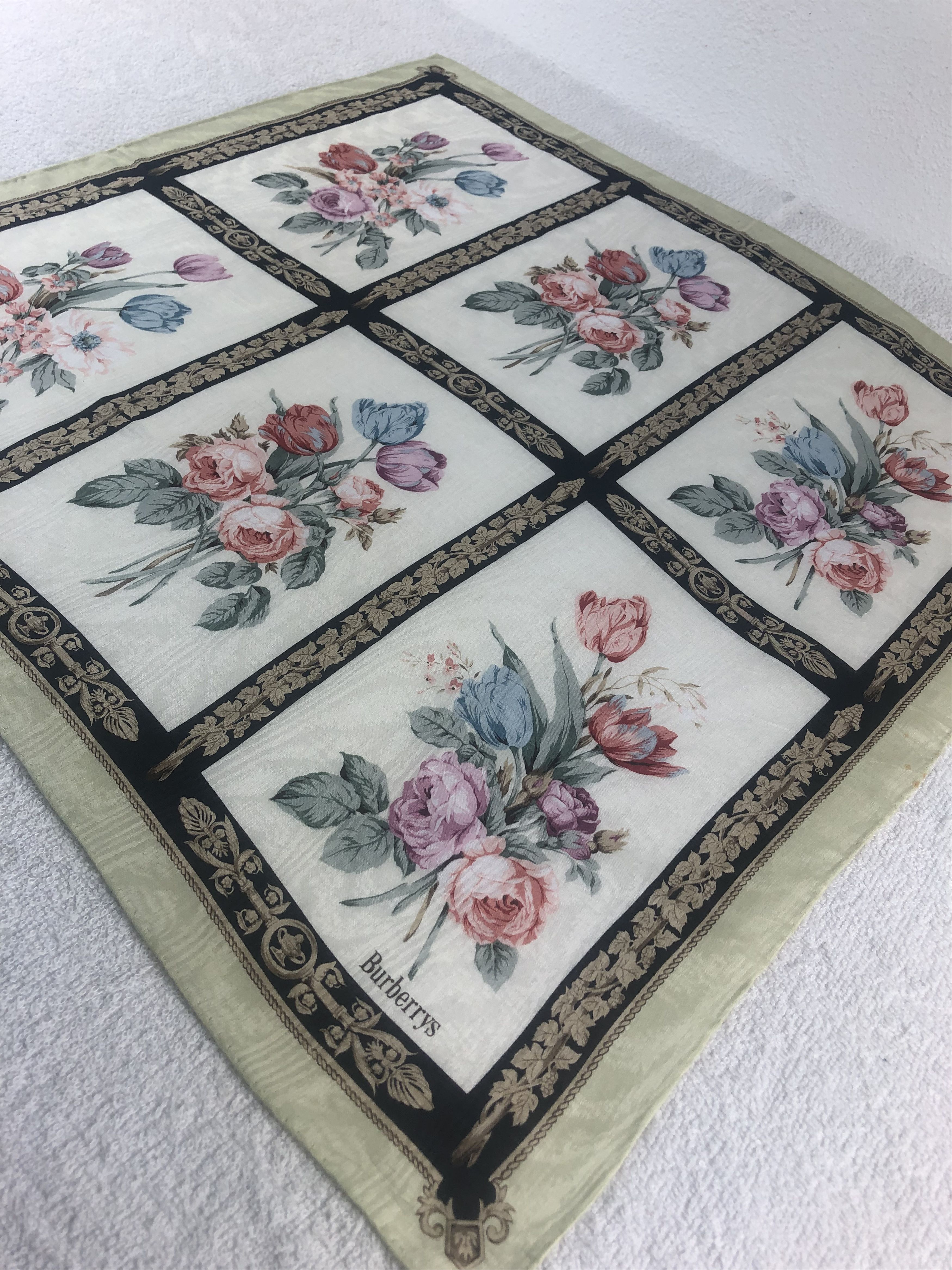 Burberry Burberrys Handkerchief / Bandana / Neckerchief C019 Size ONE SIZE - 4 Thumbnail