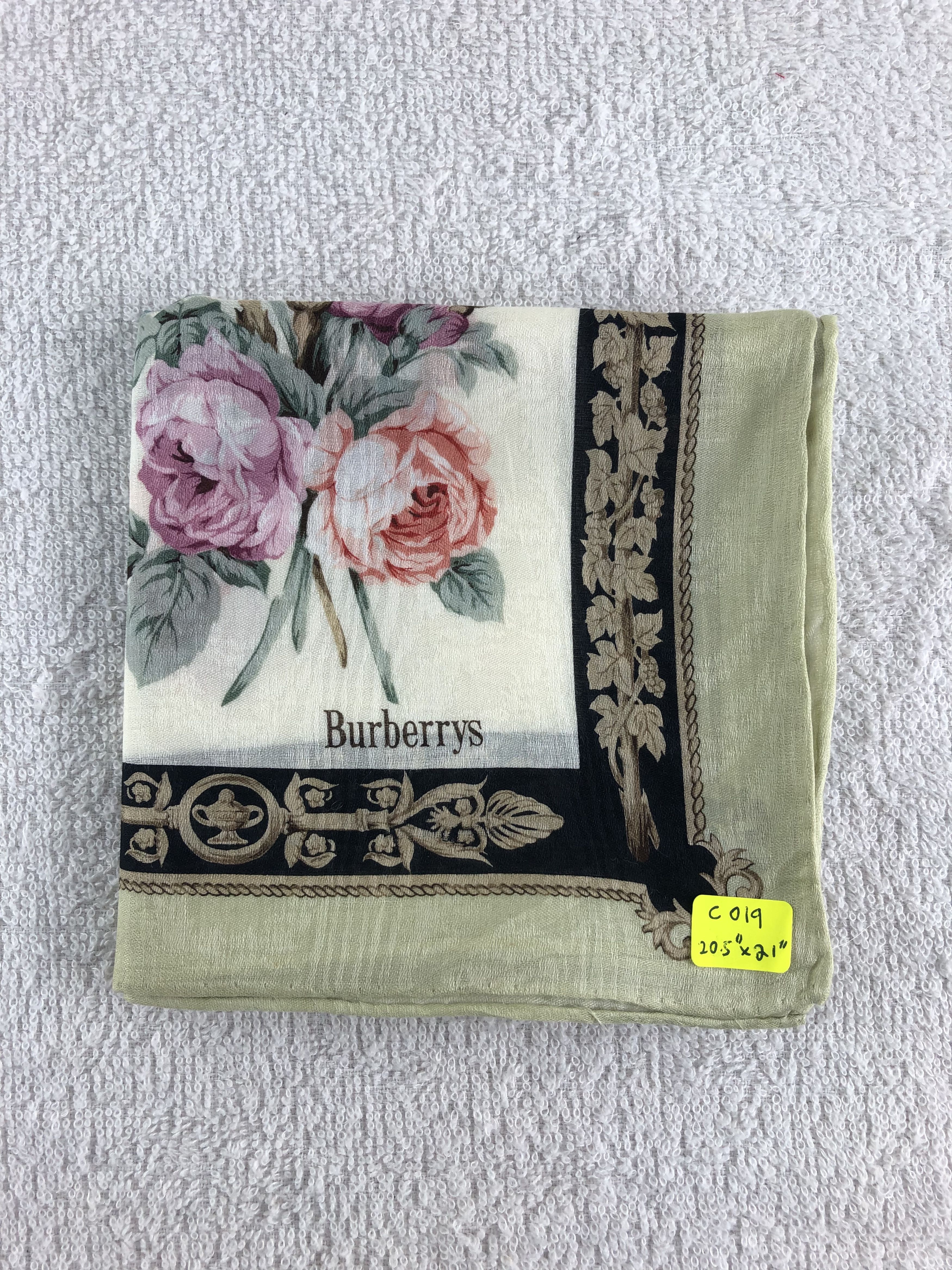 Burberry Burberrys Handkerchief / Bandana / Neckerchief C019 Size ONE SIZE - 6 Thumbnail