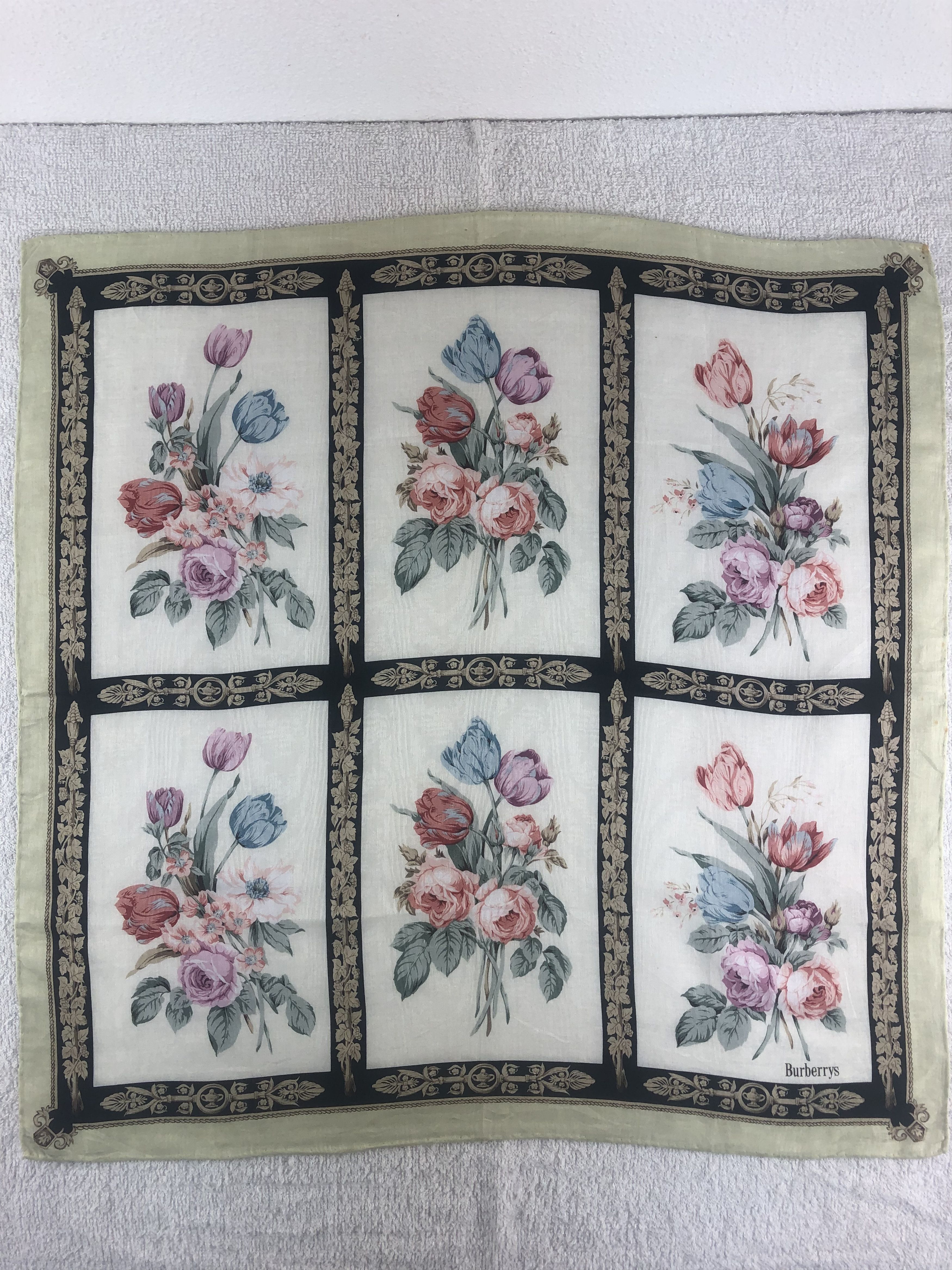 Burberry Burberrys Handkerchief / Bandana / Neckerchief C019 Size ONE SIZE - 3 Thumbnail