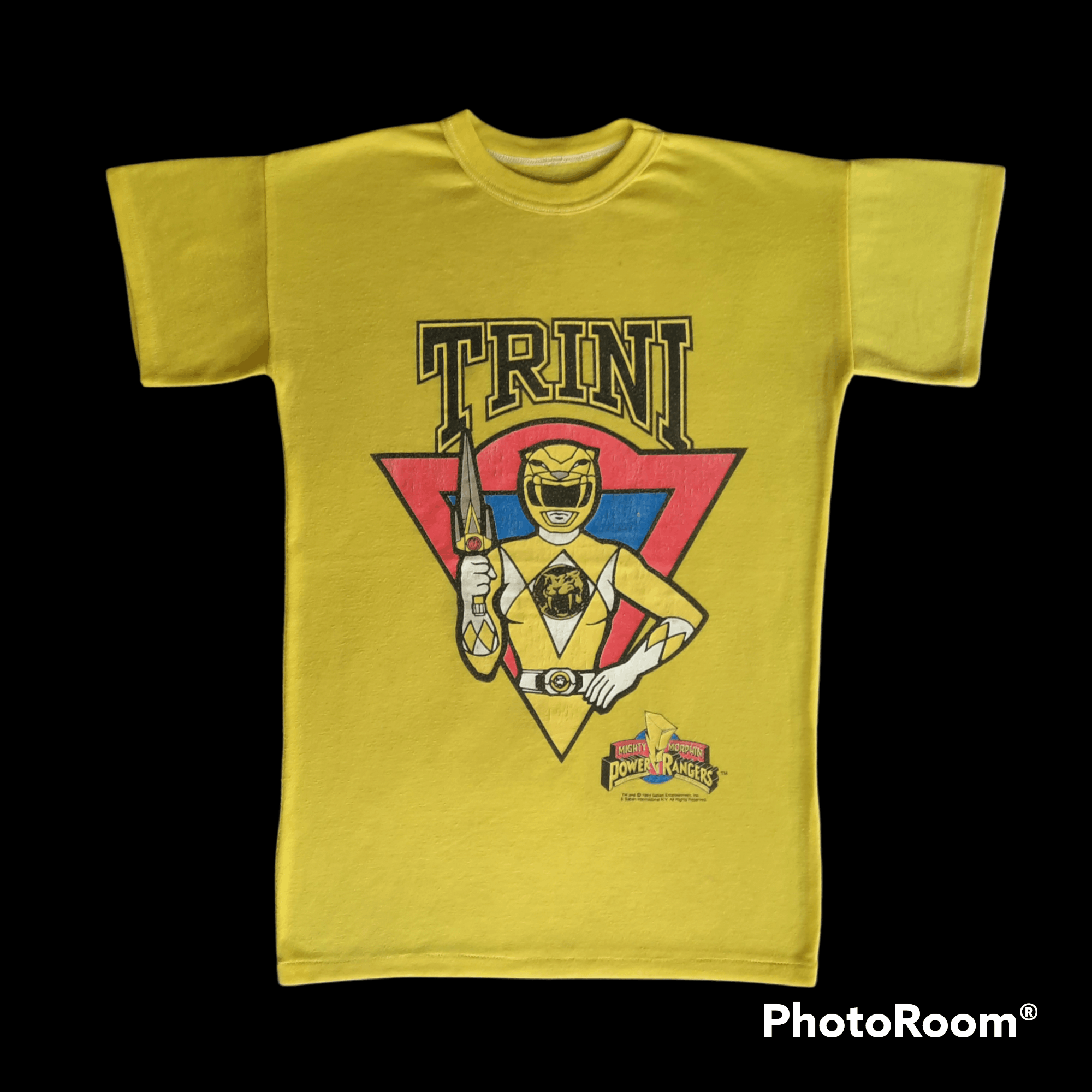 image of Archival Clothing x Cartoon Network vintage 90's Power Rangers 'mighty Morphin' Tshirt, Women's (Si