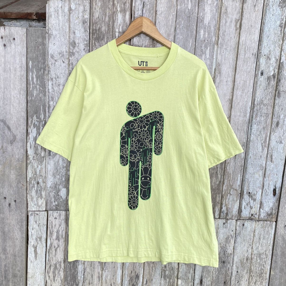 image of Billie Eilish By Takashi Murakami Oversized Tee, Men's (Size Large)