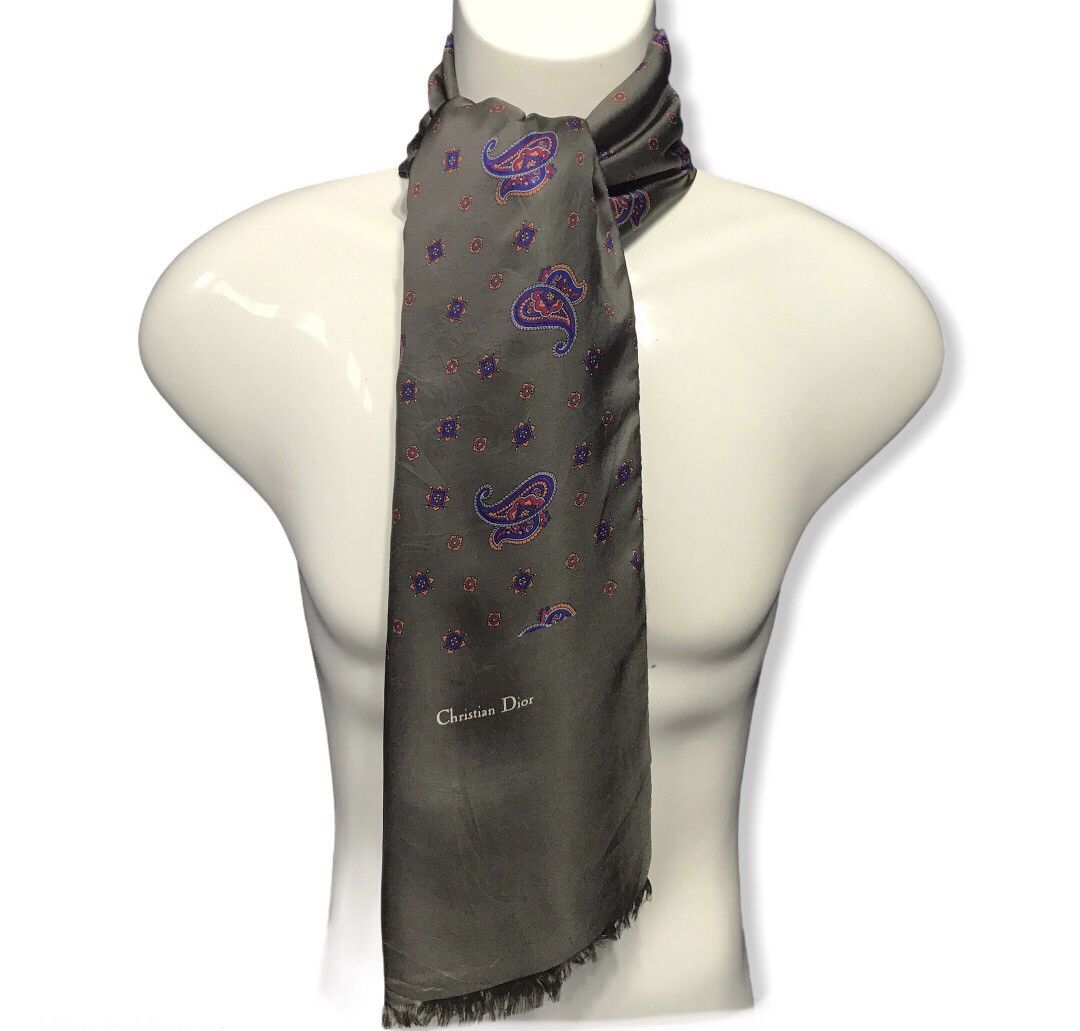Christian Dior Monsieur × Other × Vintage Christion Dior Slik Scarf Size ONE SIZE - 1 Thumbnail