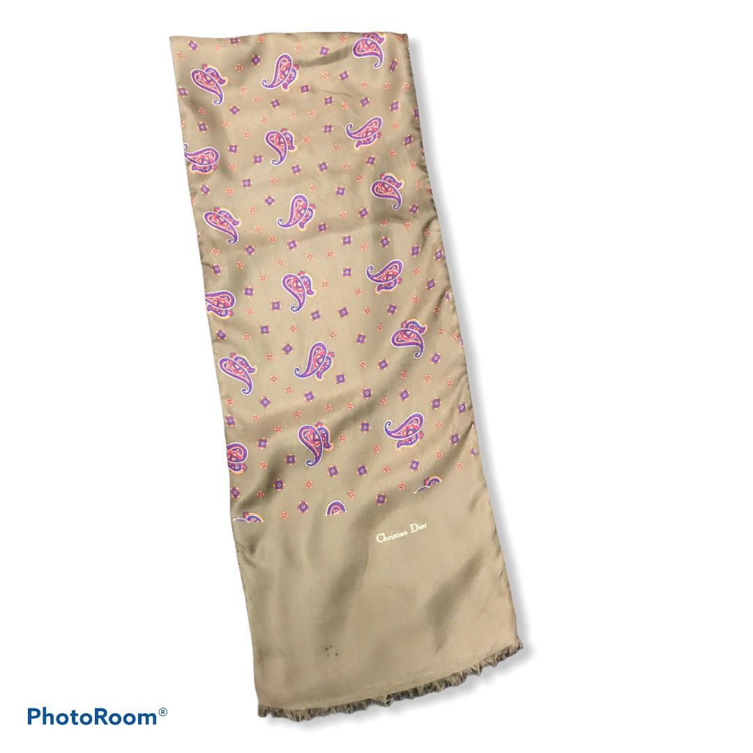 Christian Dior Monsieur × Other × Vintage Christion Dior Slik Scarf Size ONE SIZE - 3 Thumbnail
