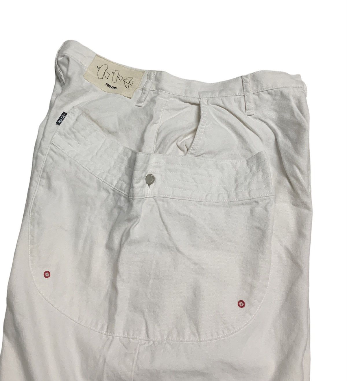 Issey Miyake NE-NET JAPAN ISSEY MIYAKE DROP CROTCH HAREM PANTS Size US 31 - 6 Thumbnail