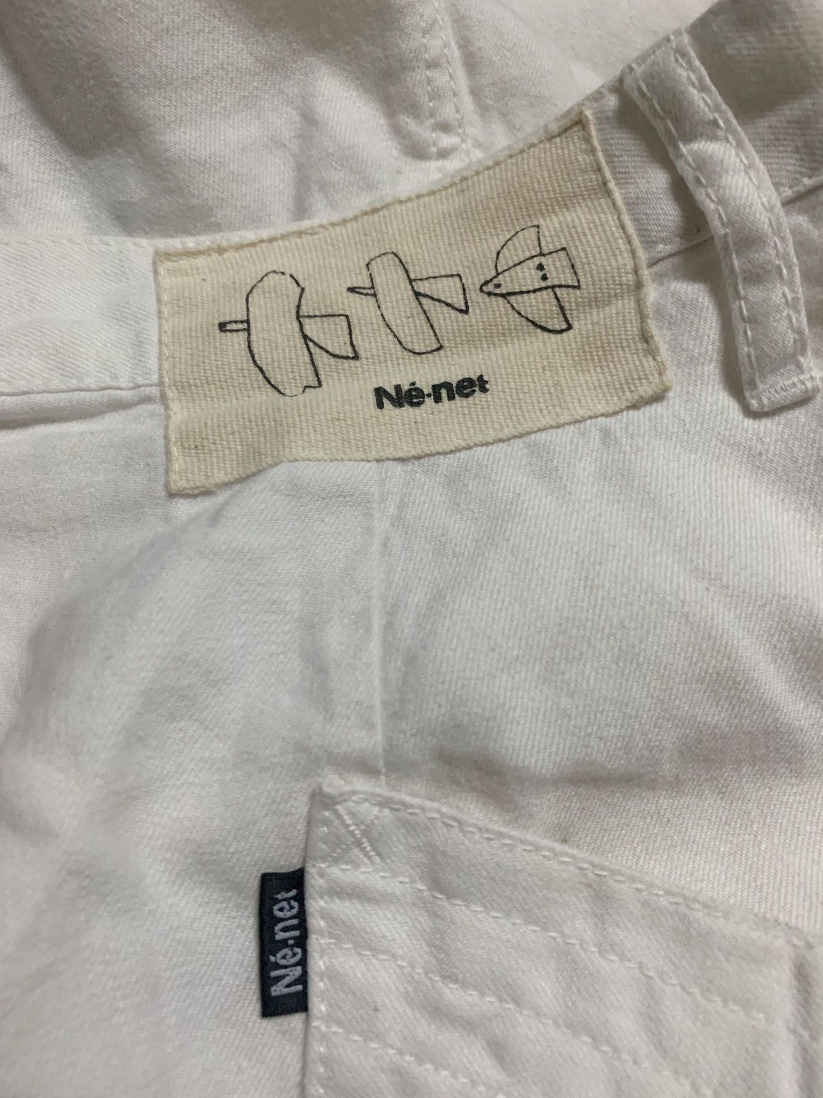 Issey Miyake NE-NET JAPAN ISSEY MIYAKE DROP CROTCH HAREM PANTS Size US 31 - 10 Thumbnail