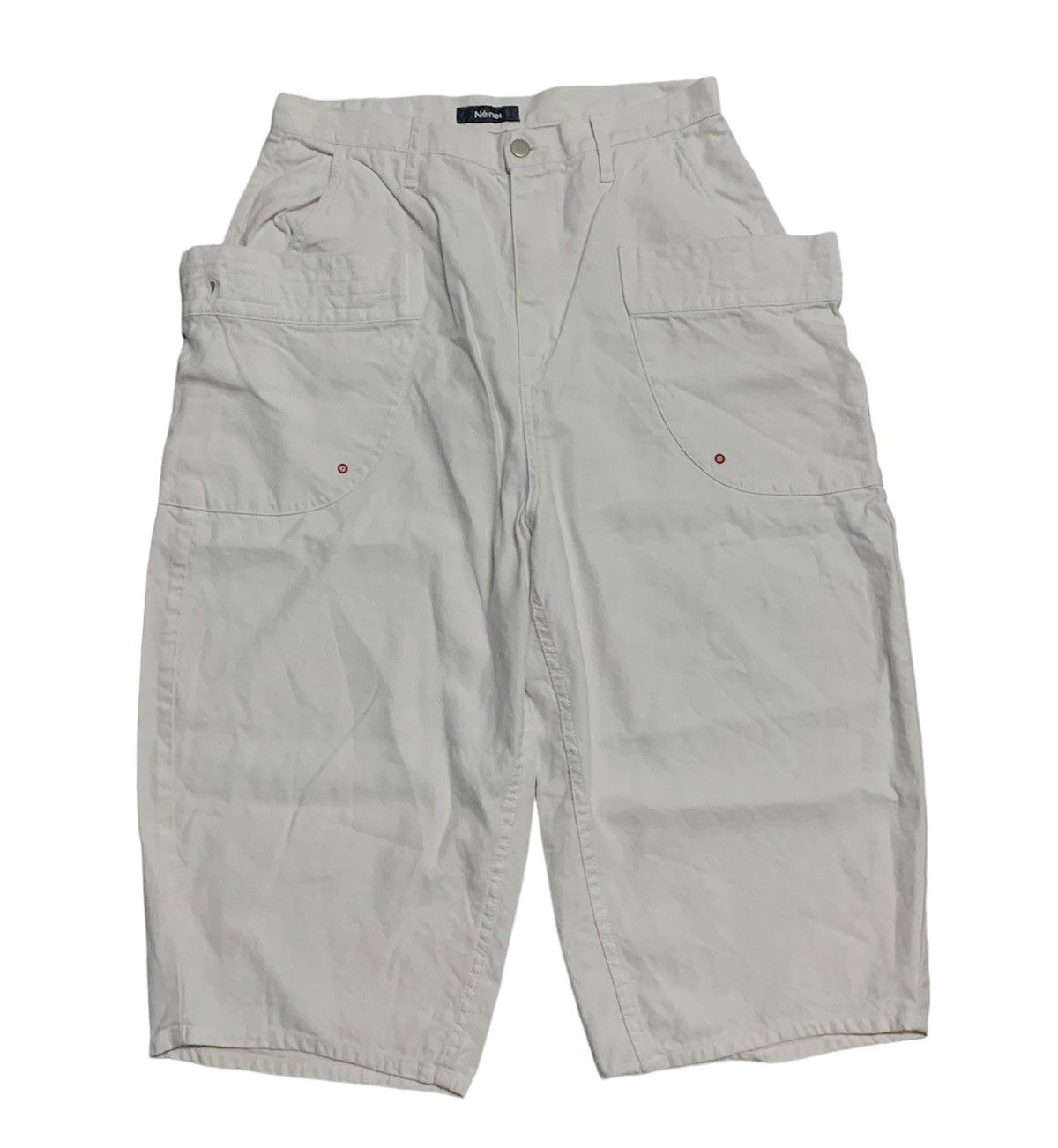 Issey Miyake NE-NET JAPAN ISSEY MIYAKE DROP CROTCH HAREM PANTS Size US 31 - 1 Thumbnail