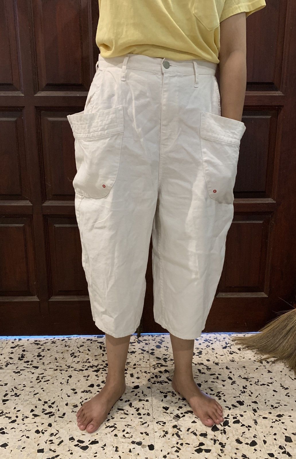 Issey Miyake NE-NET JAPAN ISSEY MIYAKE DROP CROTCH HAREM PANTS Size US 31 - 12 Thumbnail