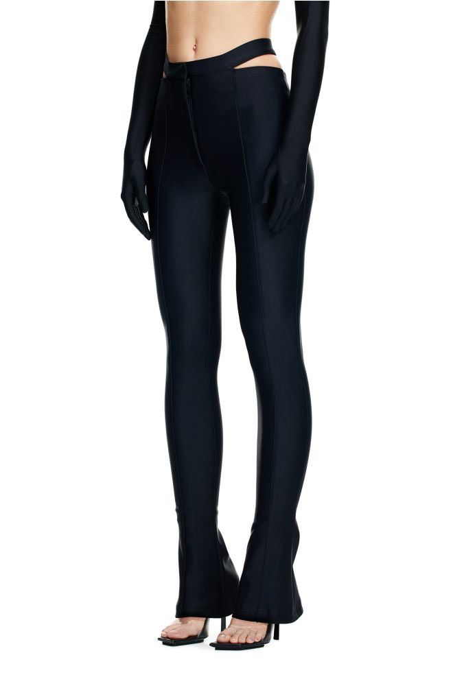 H&M Jersey Cut-out Pants Size 28" / US 6 / IT 42 - 1 Thumbnail