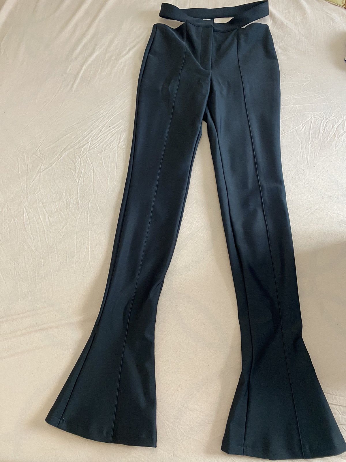 H&M Jersey Cut-out Pants Size 28" / US 6 / IT 42 - 4 Thumbnail