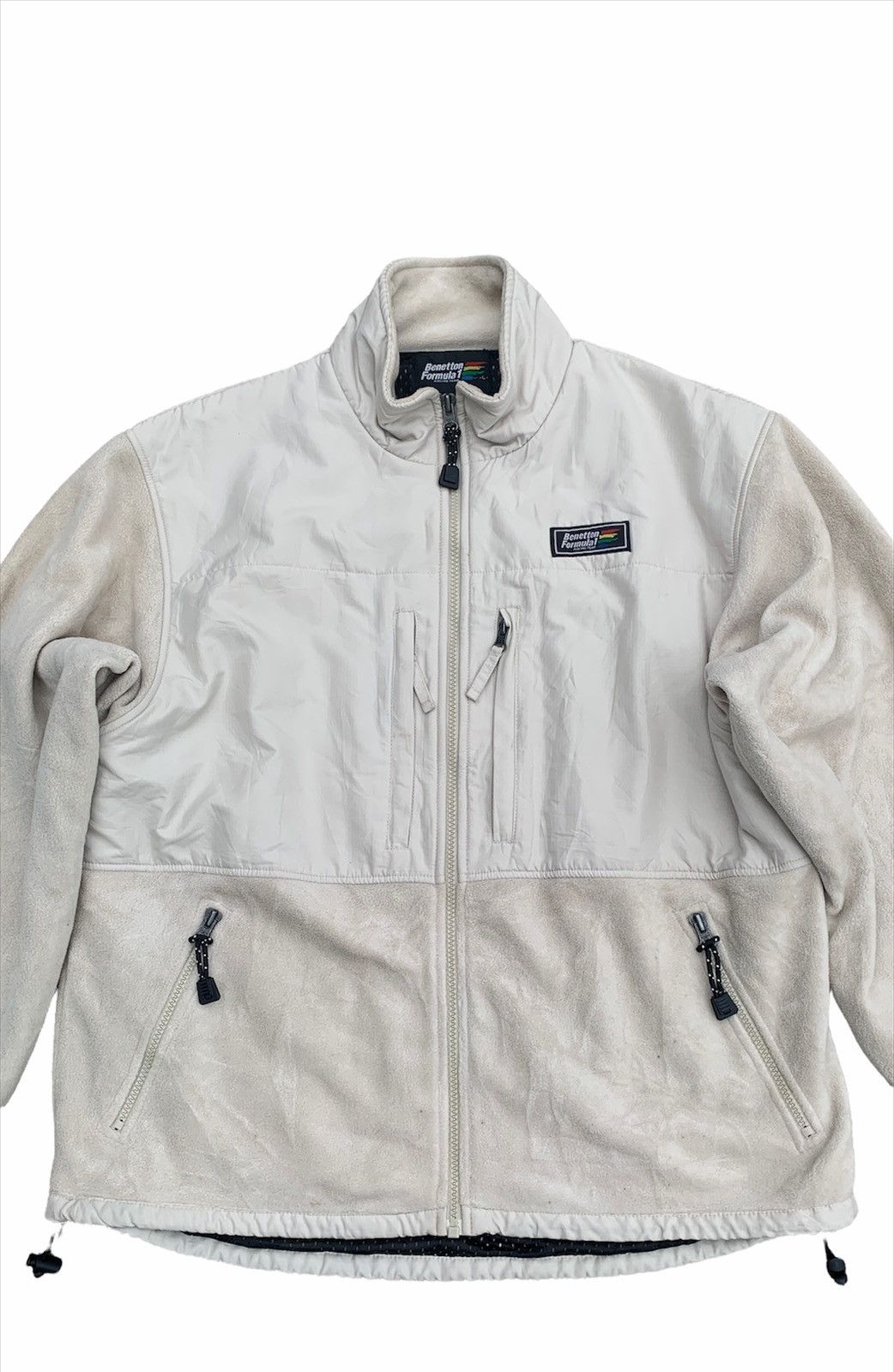 Benetton × Formula 1 VINTAGE BENETTON F1 RACING TEAM FLEECE JACKET Size US L / EU 52-54 / 3 - 4 Thumbnail