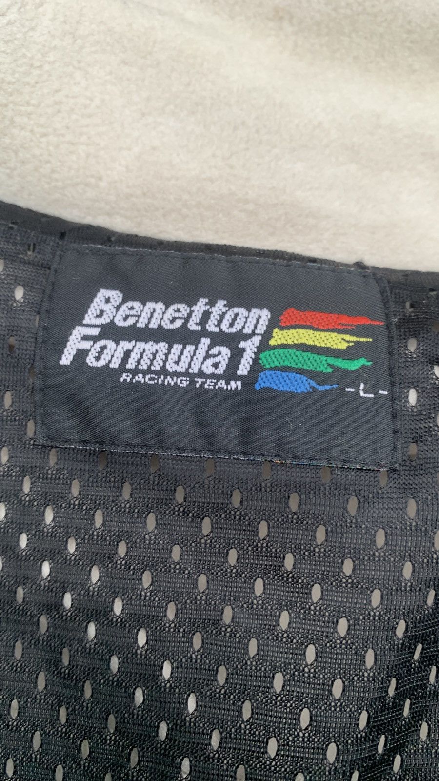 Benetton × Formula 1 VINTAGE BENETTON F1 RACING TEAM FLEECE JACKET Size US L / EU 52-54 / 3 - 11 Thumbnail