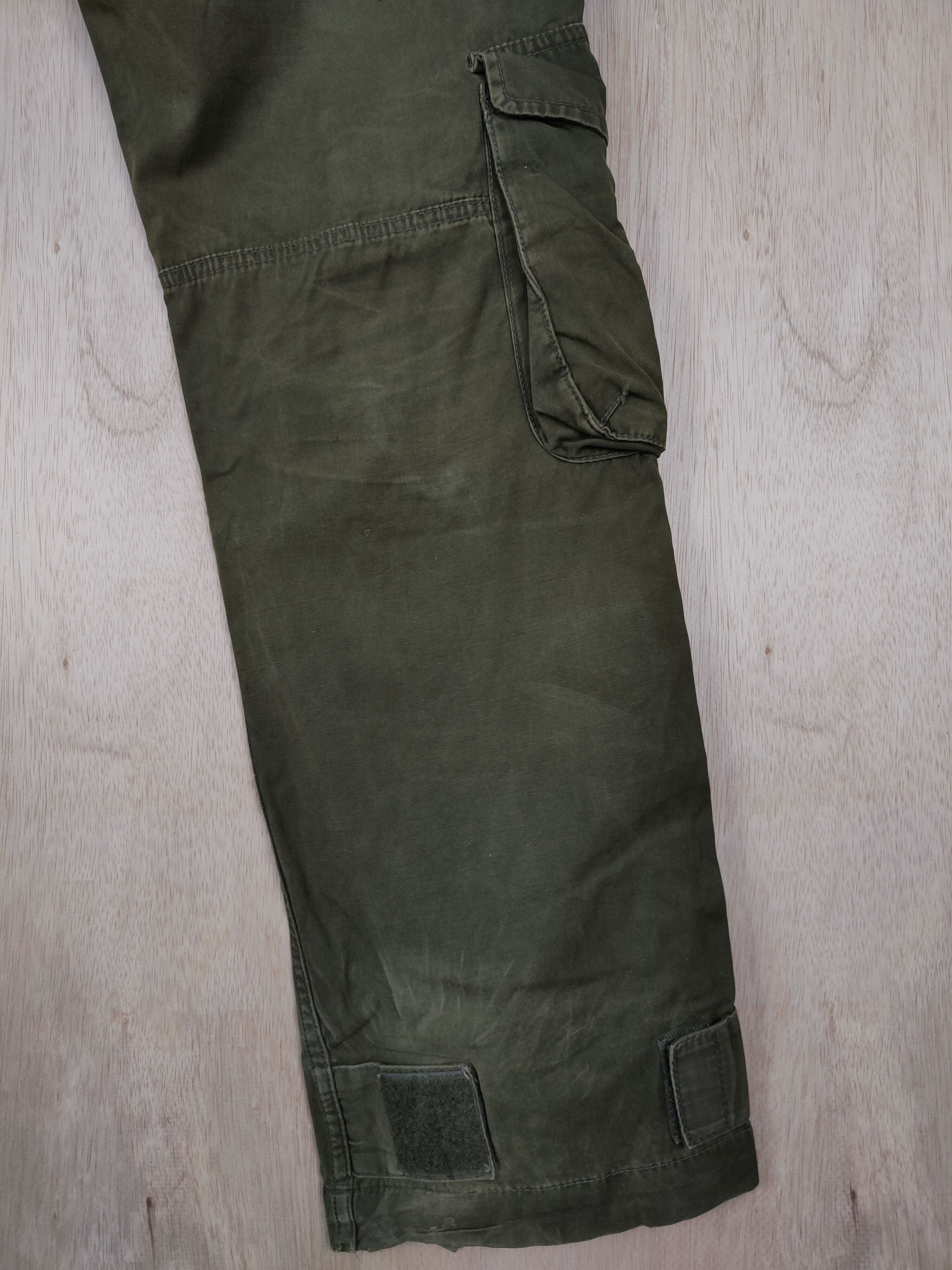 Japanese Brand DL Universal Freak Dark Green multipocket Cargo Pant #S320 Size US 30 / EU 46 - 13 Thumbnail