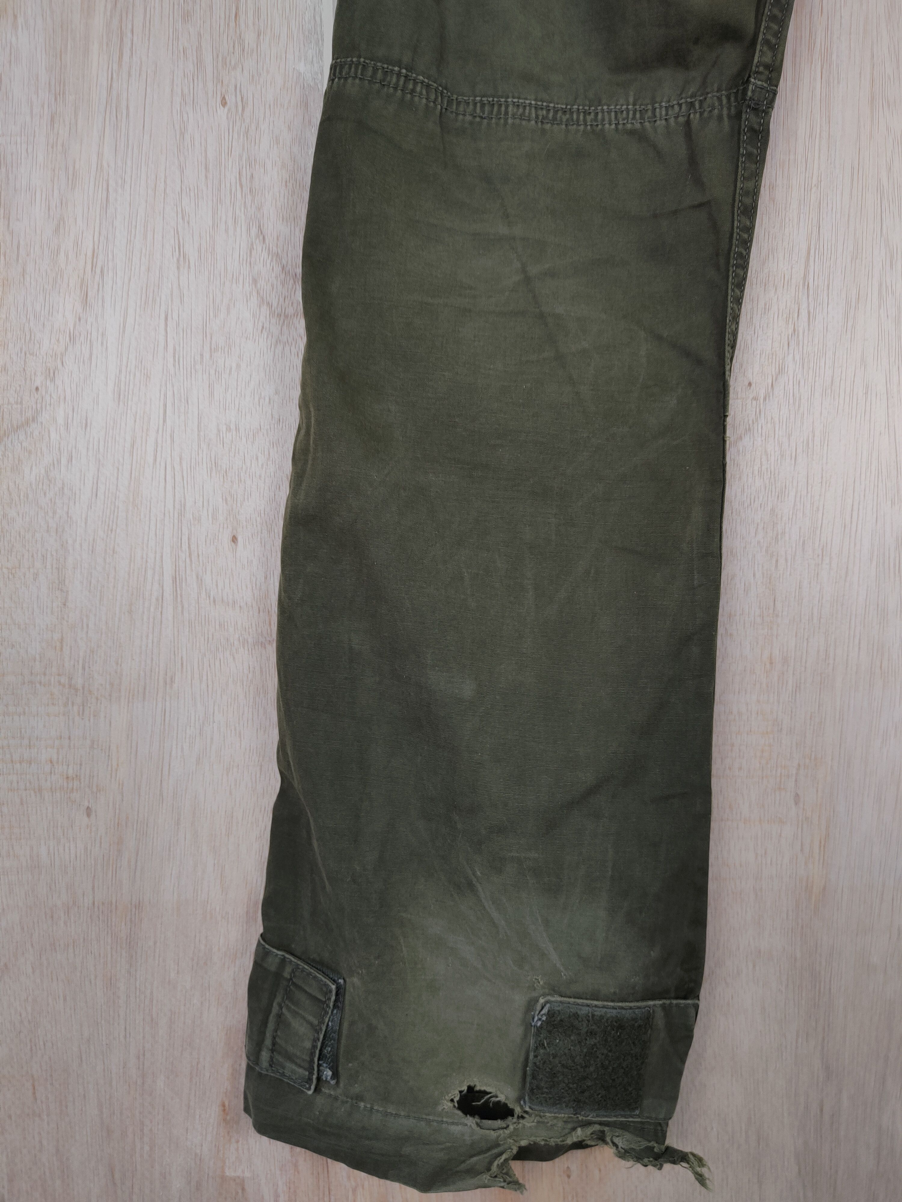 Japanese Brand DL Universal Freak Dark Green multipocket Cargo Pant #S320 Size US 30 / EU 46 - 11 Thumbnail