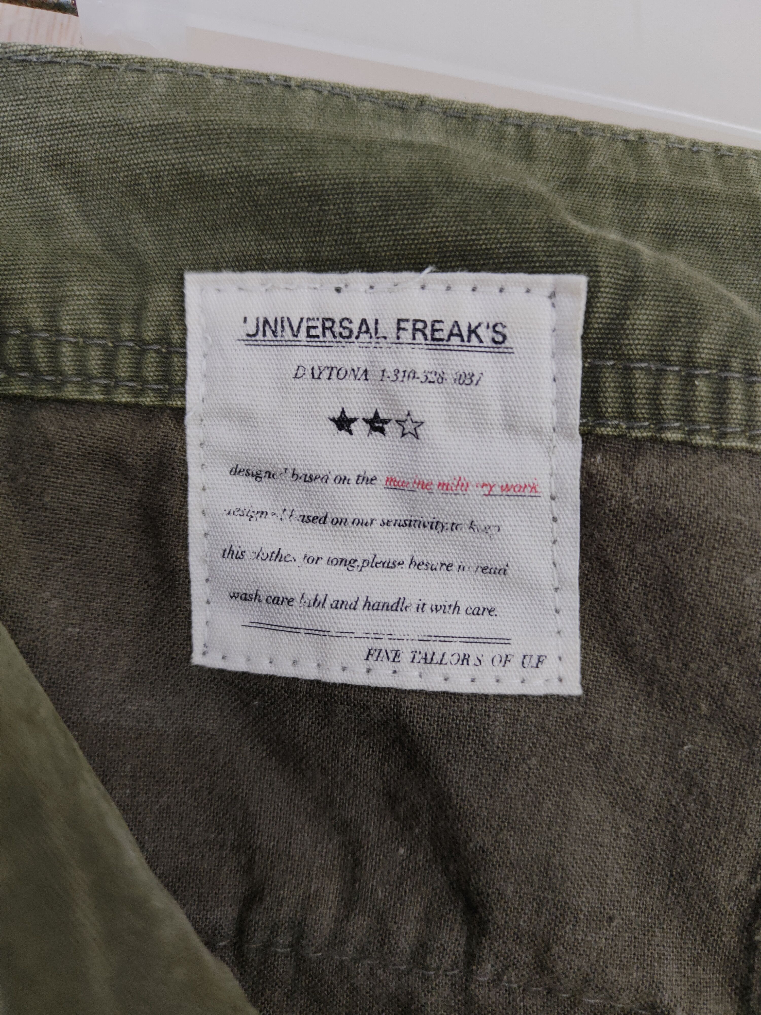 Japanese Brand DL Universal Freak Dark Green multipocket Cargo Pant #S320 Size US 30 / EU 46 - 14 Thumbnail