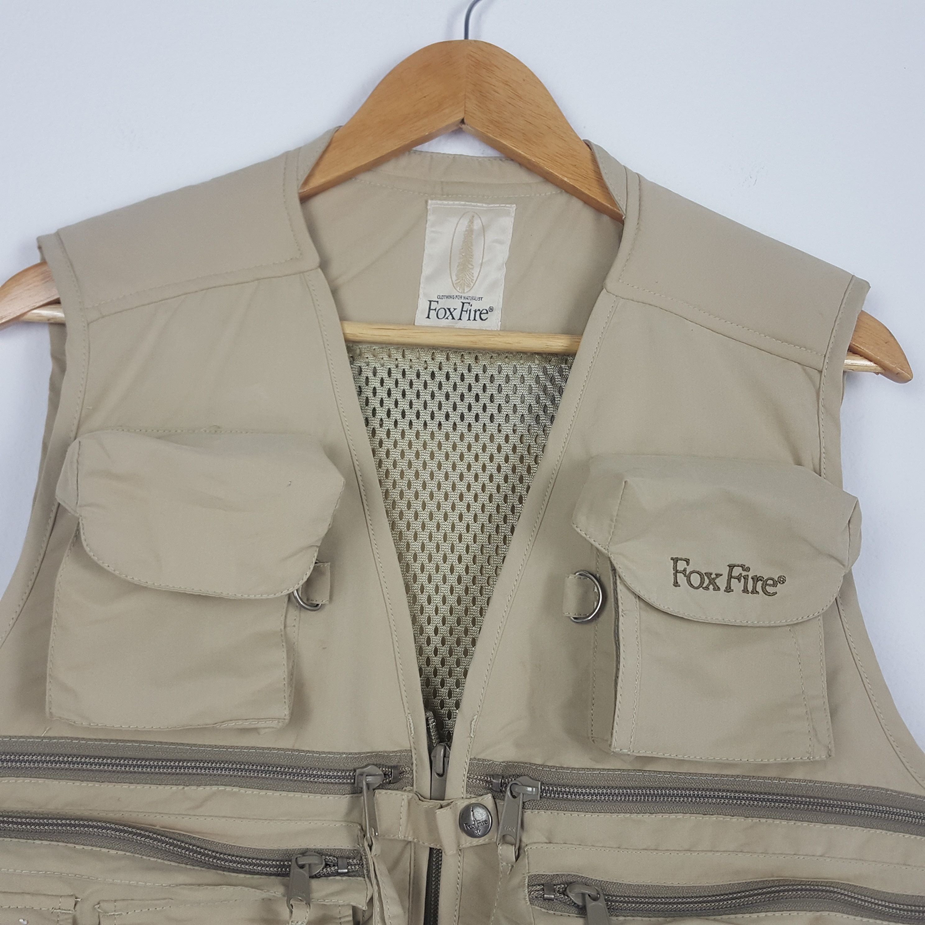 Fox Racing × Japanese Brand × Vintage Vintage FOX FIRE tactical pocket vests Size US L / EU 52-54 / 3 - 5 Thumbnail