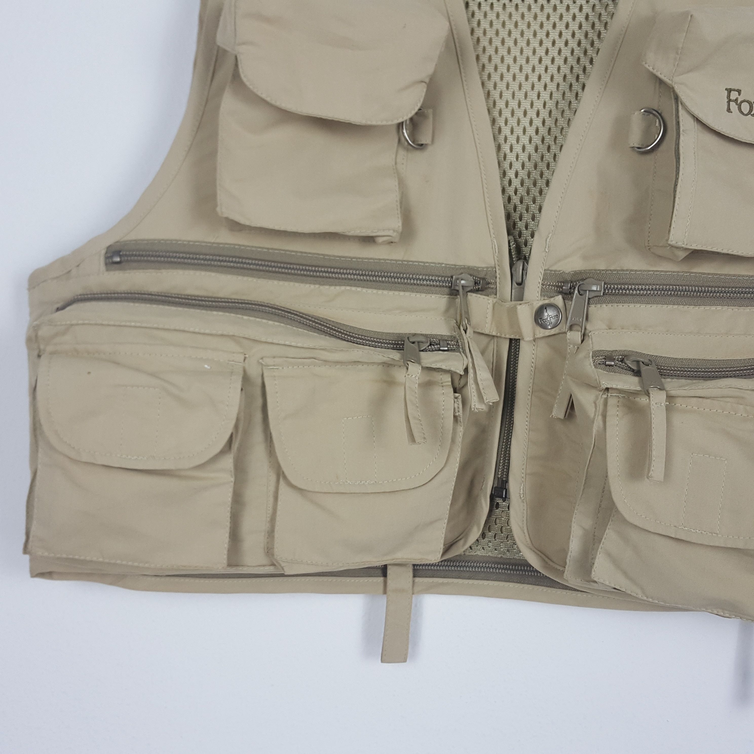 Fox Racing × Japanese Brand × Vintage Vintage FOX FIRE tactical pocket vests Size US L / EU 52-54 / 3 - 4 Thumbnail