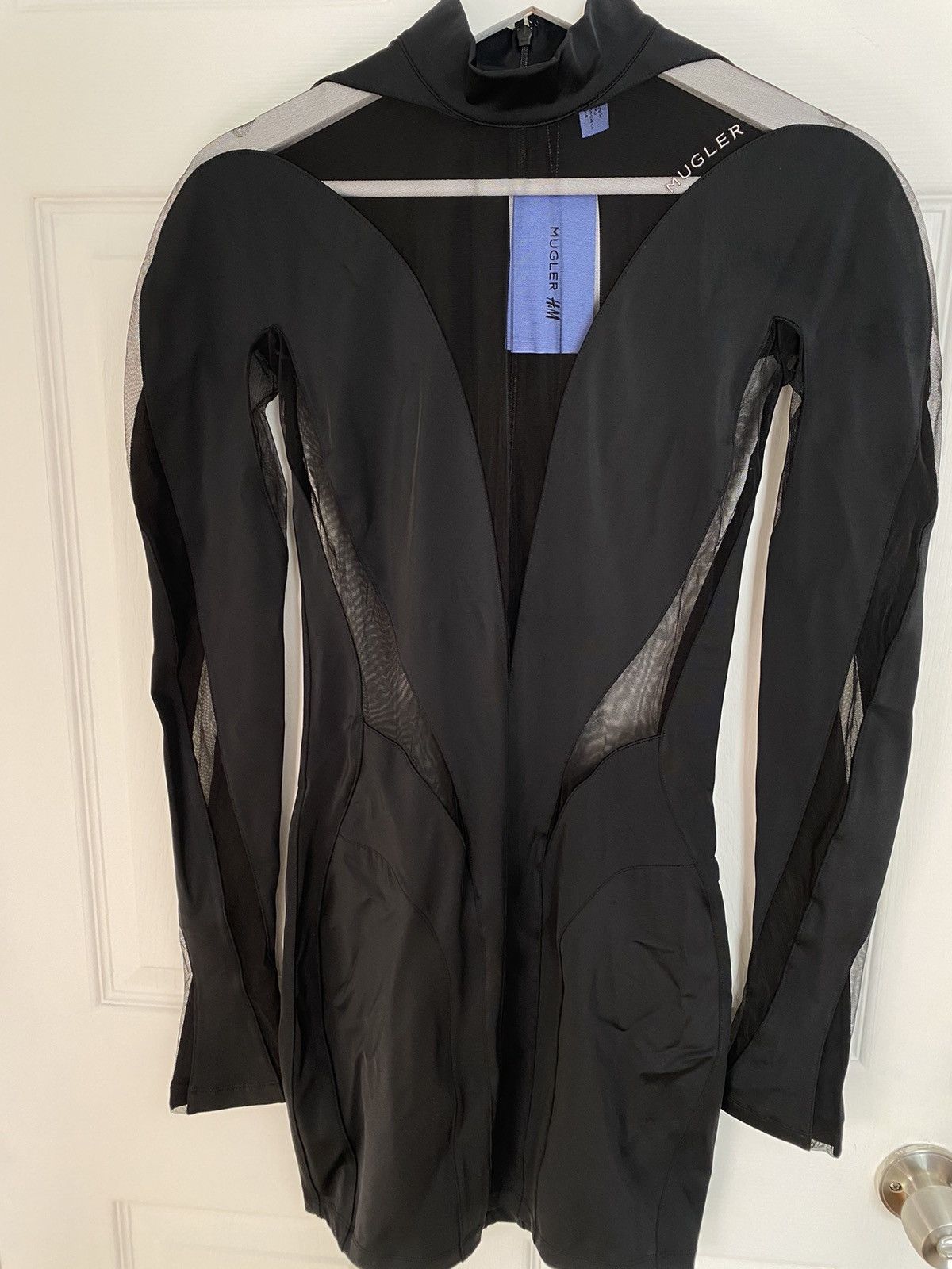 H&M Mesh-paneled Mini Dress Size S / US 4 / IT 40 - 7 Thumbnail
