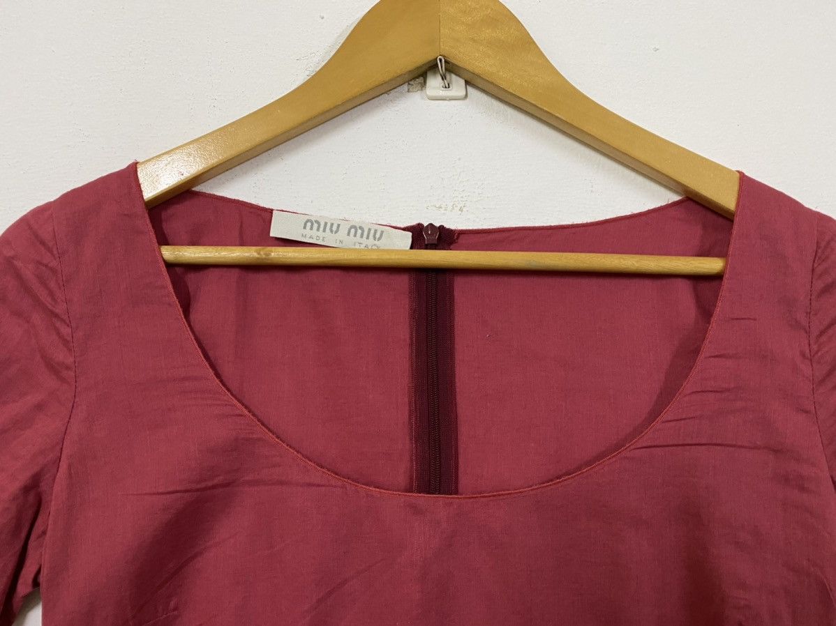 Miu Miu MIU MIU mini dress Size S / US 4 / IT 40 - 7 Thumbnail