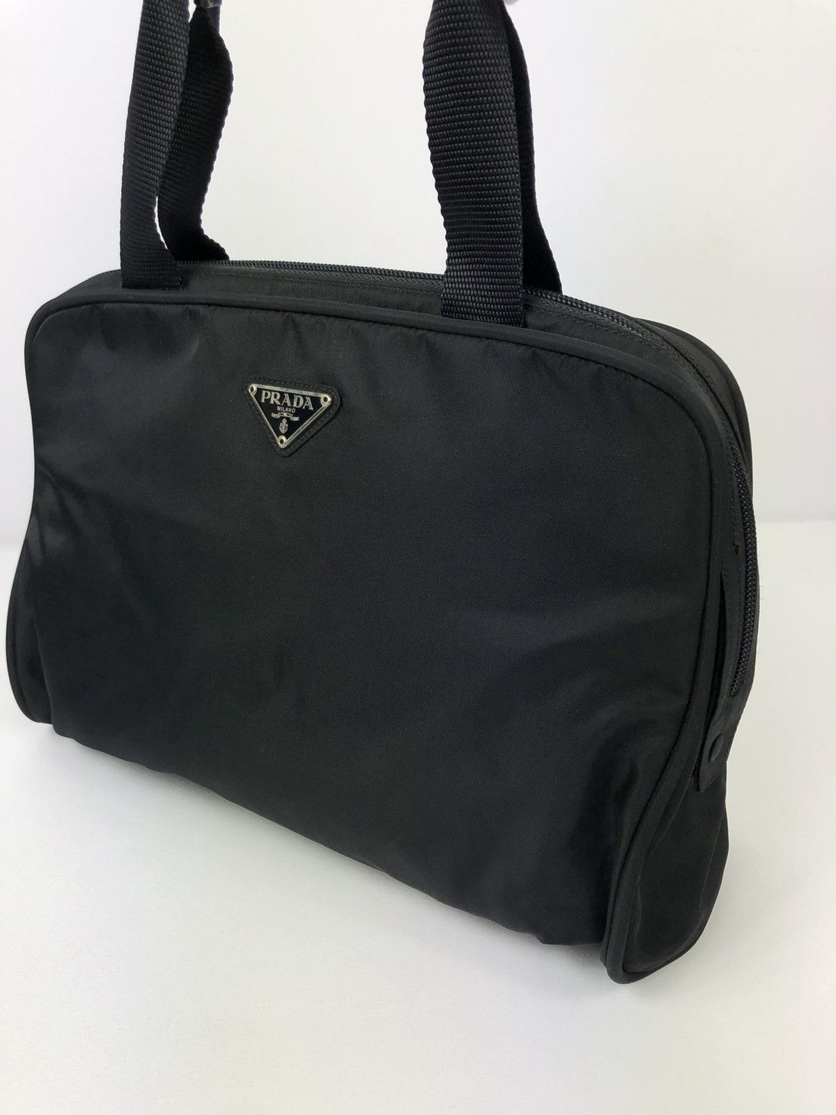 Prada Prada 1998 tessuto vitel hand bag Size ONE SIZE - 1 Thumbnail