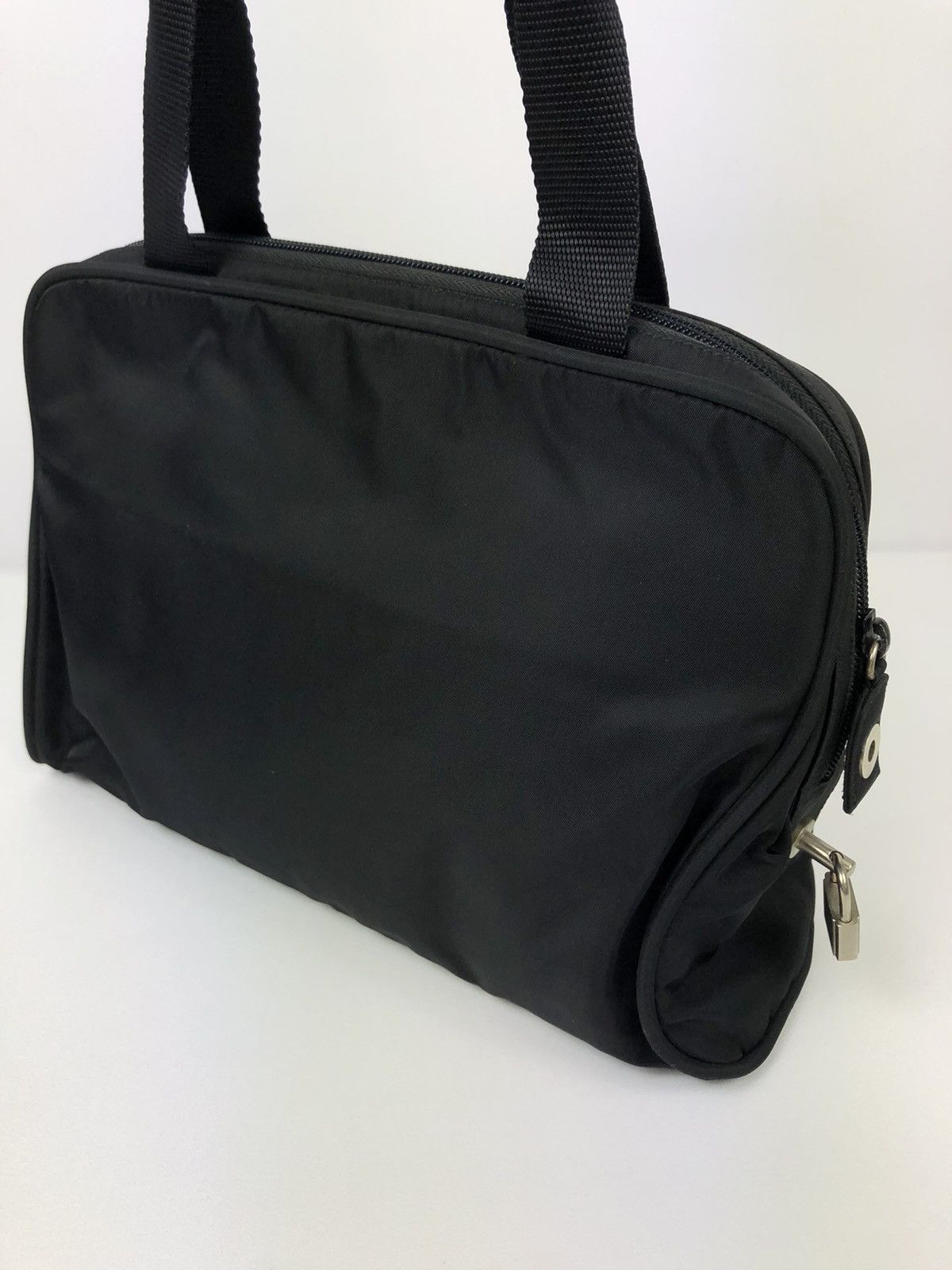 Prada Prada 1998 tessuto vitel hand bag Size ONE SIZE - 2 Thumbnail
