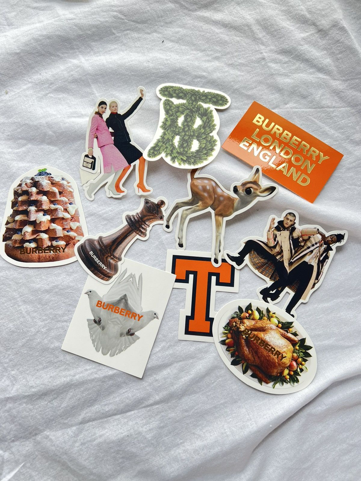 Burberry × Riccardo Tisci Burberry luggage stickers Size ONE SIZE - 2 Thumbnail