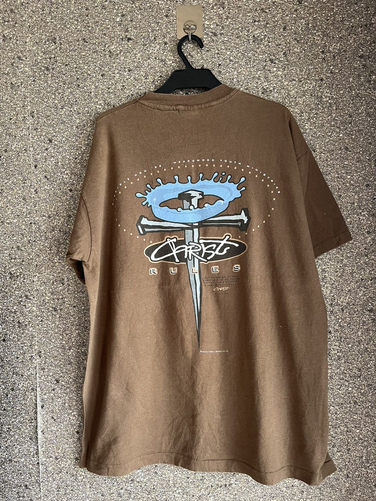 Vintage Christ rules ft73 Size US XL / EU 56 / 4 - 4 Thumbnail