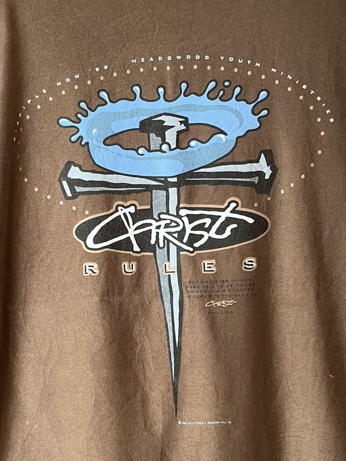 Vintage Christ rules ft73 Size US XL / EU 56 / 4 - 5 Thumbnail
