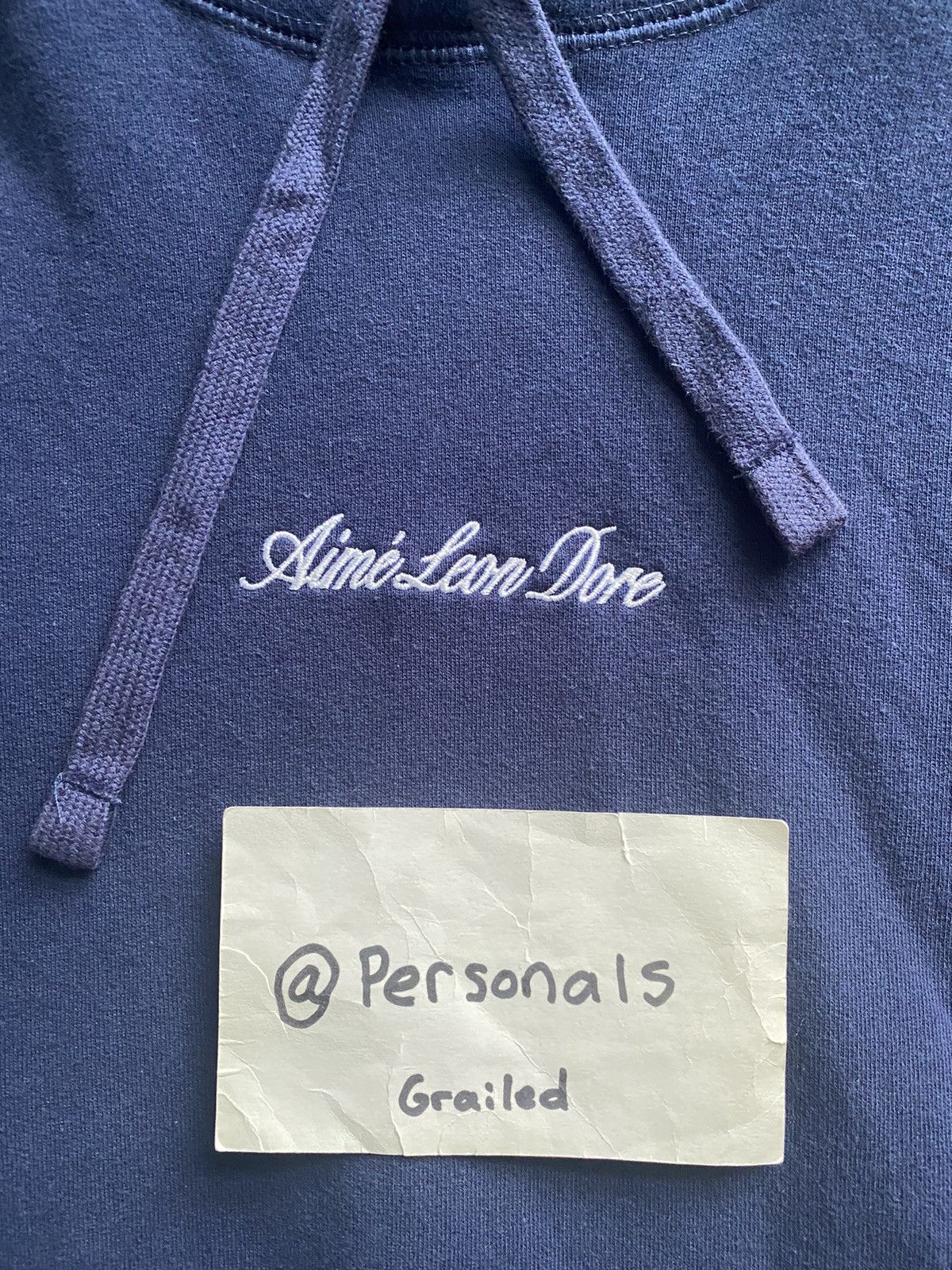 Aime Leon Dore 2019 Aime Leon Dore Script Hoodie Medium Size US M / EU 48-50 / 2 - 3 Thumbnail
