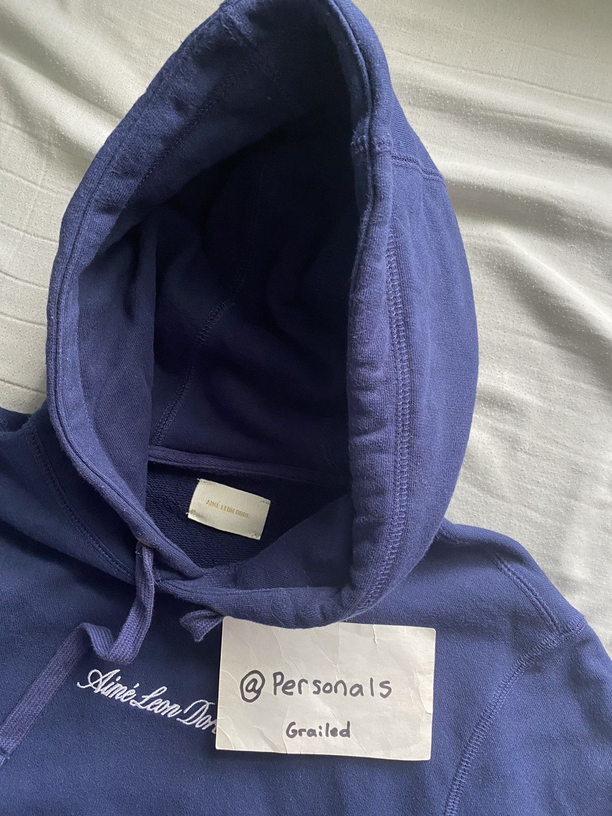 Aime Leon Dore 2019 Aime Leon Dore Script Hoodie Medium Size US M / EU 48-50 / 2 - 12 Thumbnail
