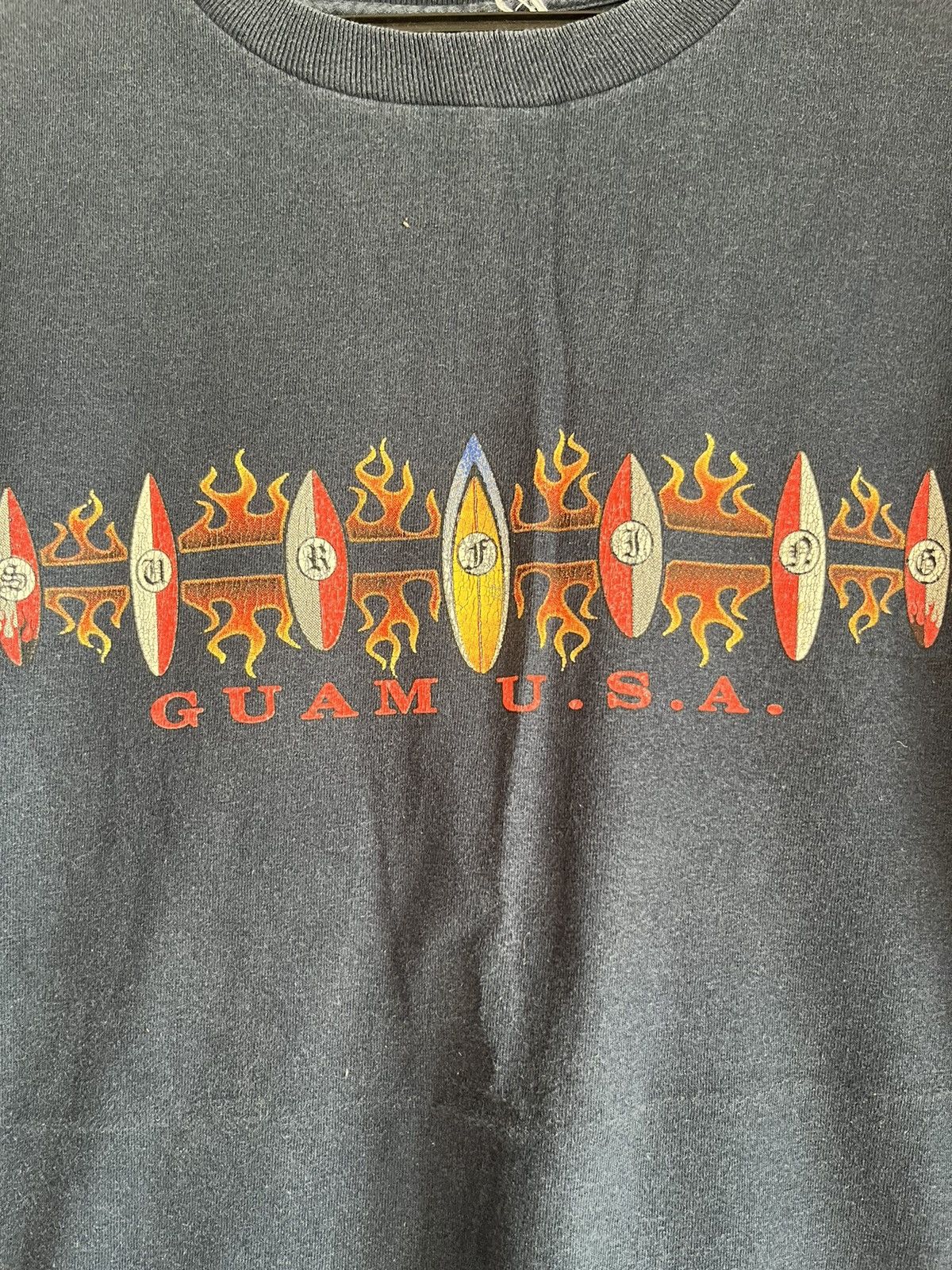 Vintage Guam u.s.a ft73 Size US L / EU 52-54 / 3 - 2 Thumbnail