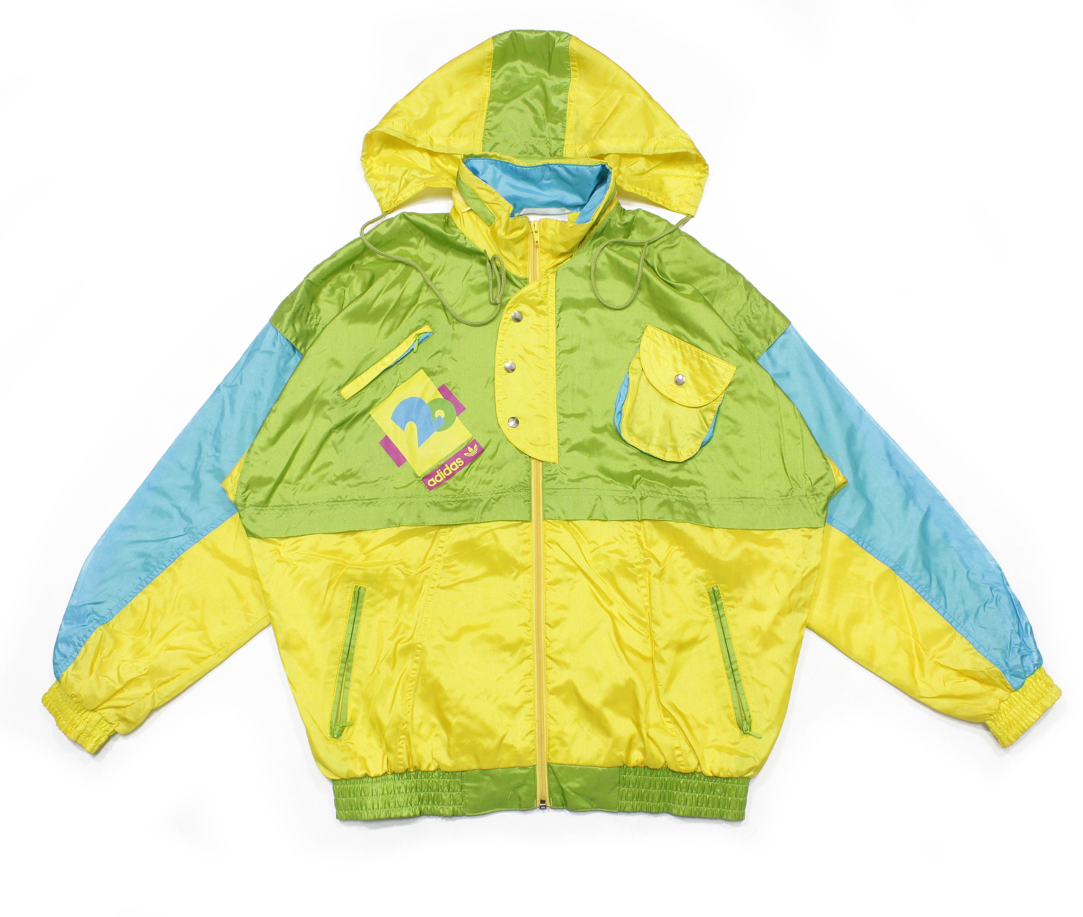 Adidas 90S Logo Nylon Jacket Size US M / EU 48-50 / 2 - 1 Thumbnail