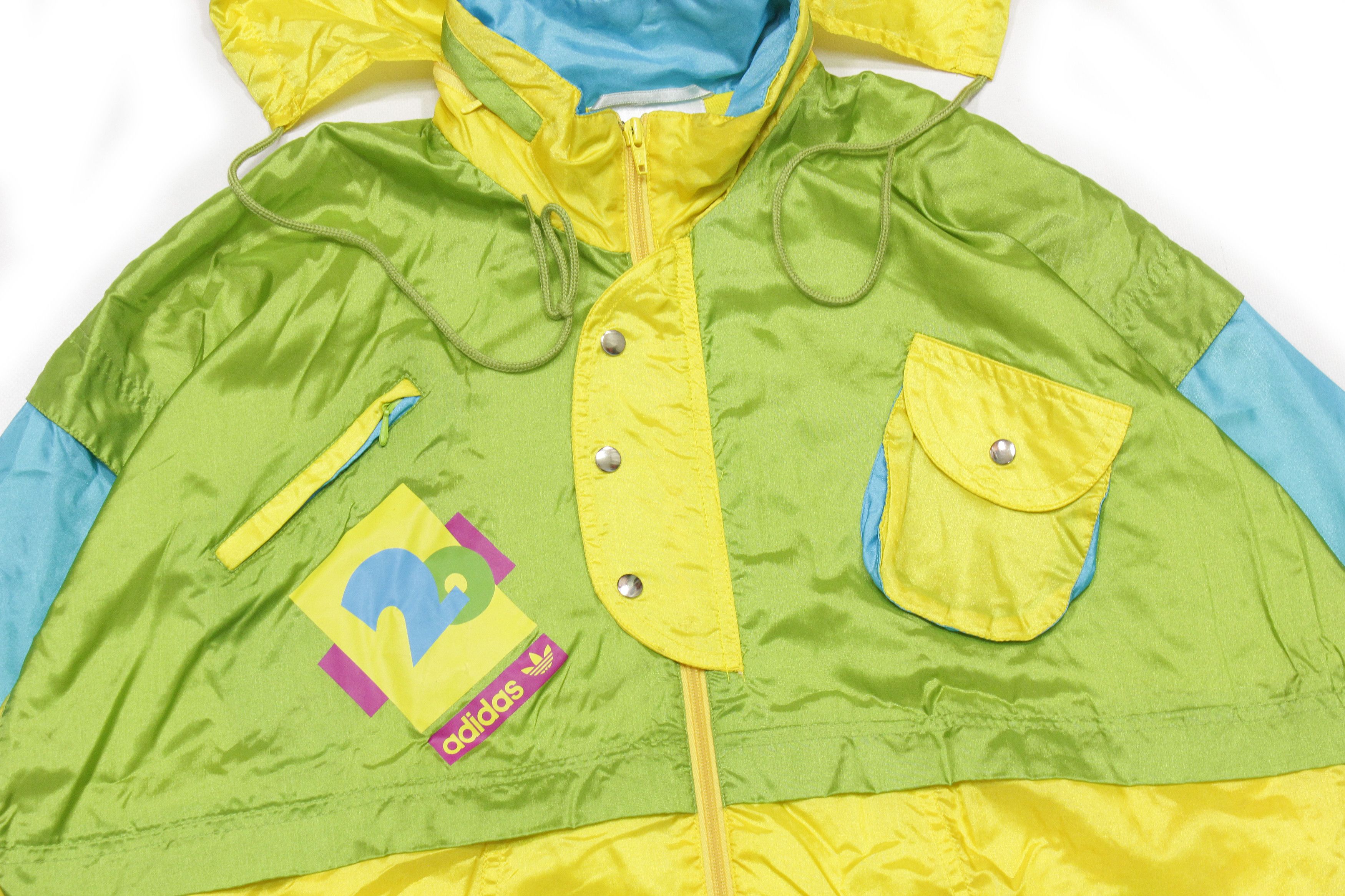 Adidas 90S Logo Nylon Jacket Size US M / EU 48-50 / 2 - 3 Thumbnail