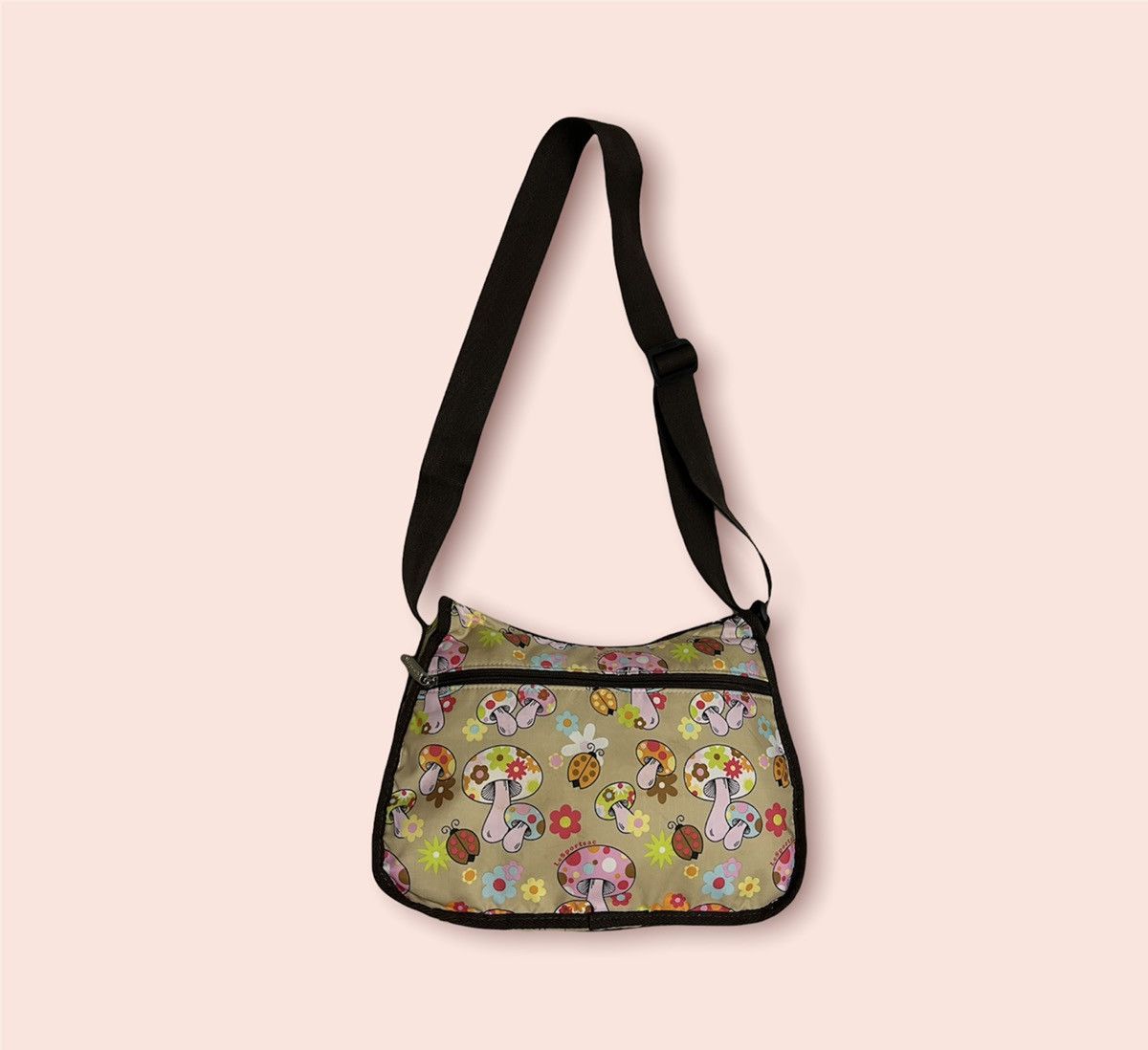 Mushrooms Crossbody Shoulder Sling Bag, Men's