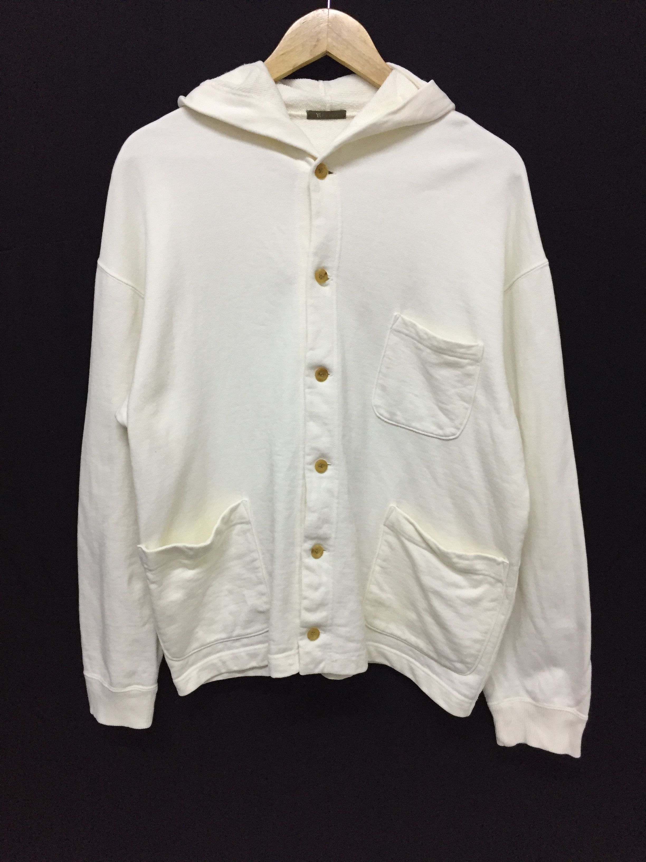 Yohji Yamamoto 80’s Y's For Men Yohji Yamamoto button up hoodie Size US L / EU 52-54 / 3 - 5 Thumbnail