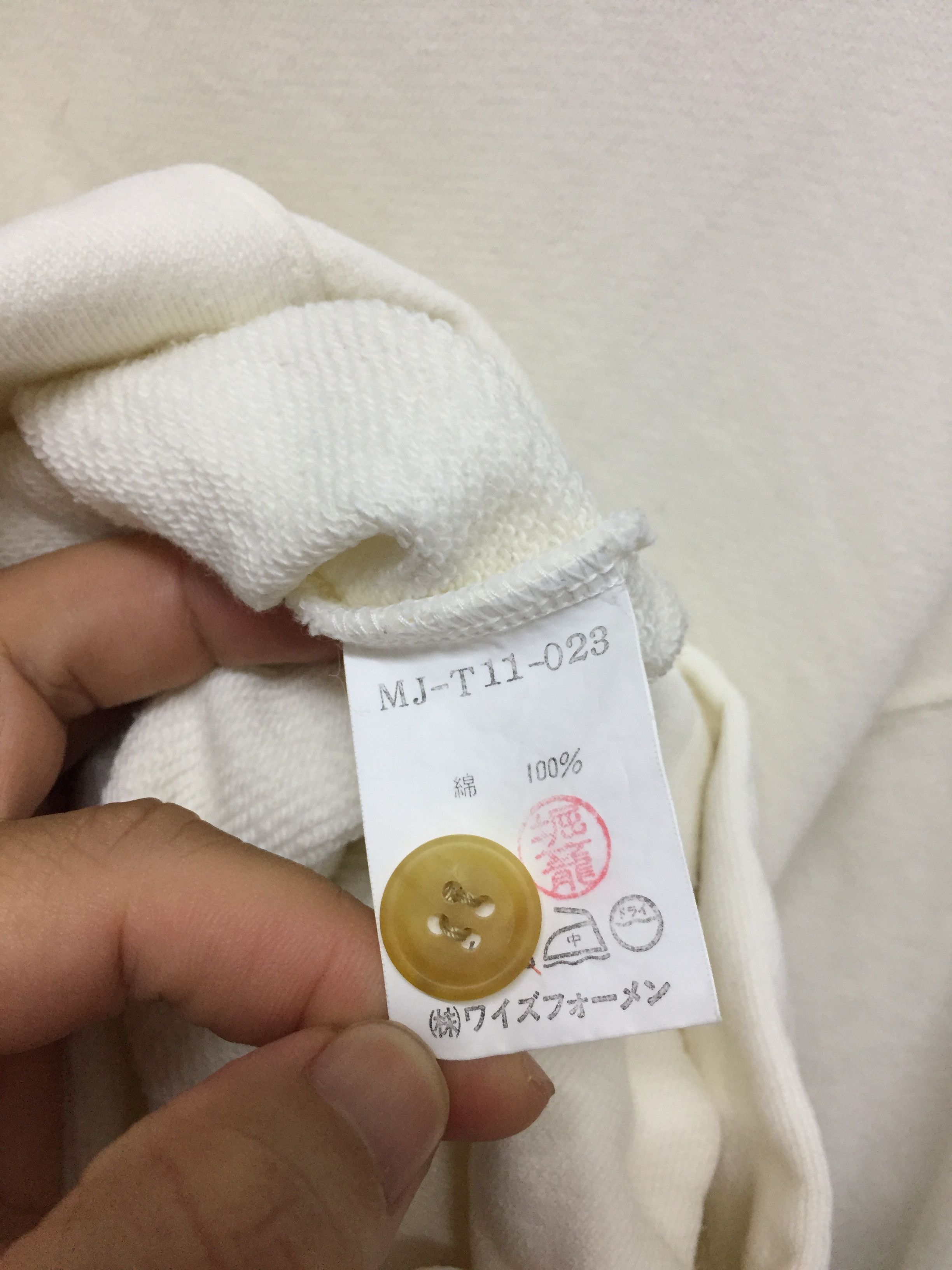 Yohji Yamamoto 80’s Y's For Men Yohji Yamamoto button up hoodie Size US L / EU 52-54 / 3 - 11 Thumbnail