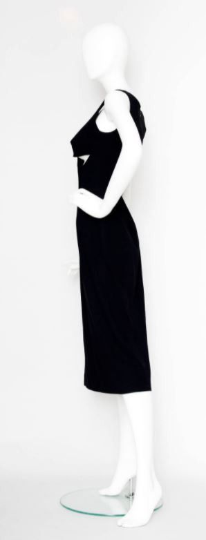 Jean Paul Gaultier Jean Paul Gaultier Runway Cut Out Cutout 1993 VDress Size L / US 10 / IT 46 - 5 Thumbnail