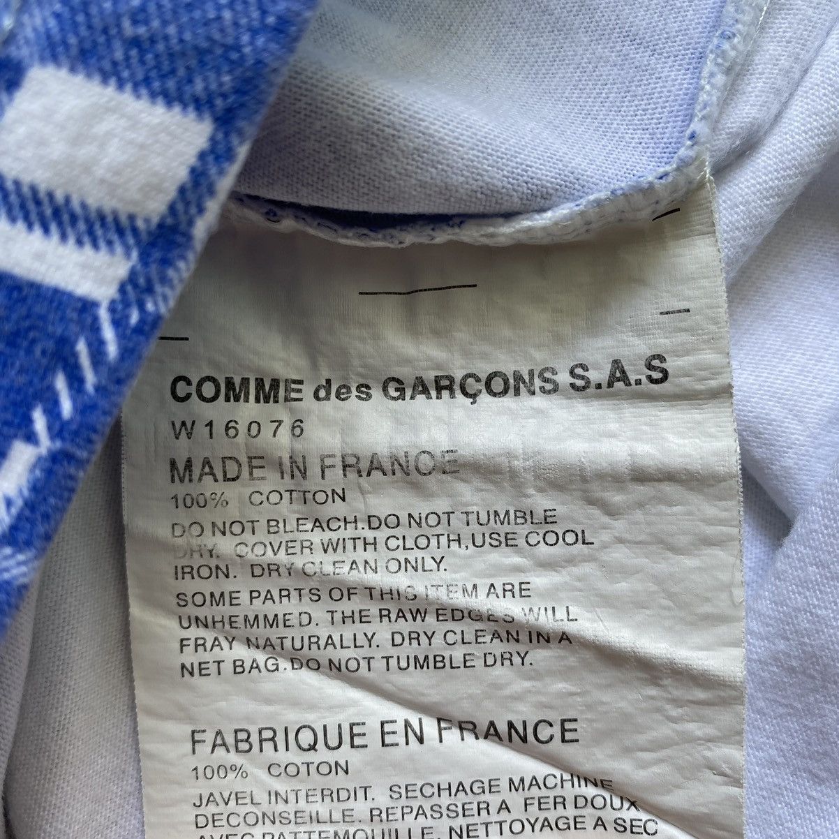 Comme des Garcons Tartan Plaid Collage Print T Shirt Size US XL / EU 56 / 4 - 4 Thumbnail