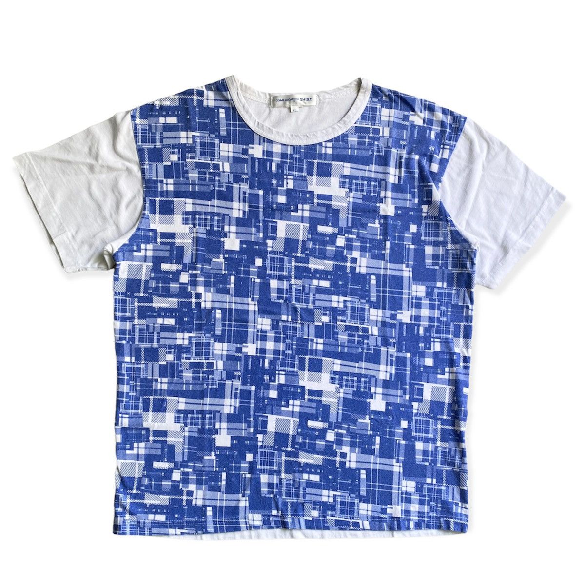 Tartan Plaid Collage Print T Shirt