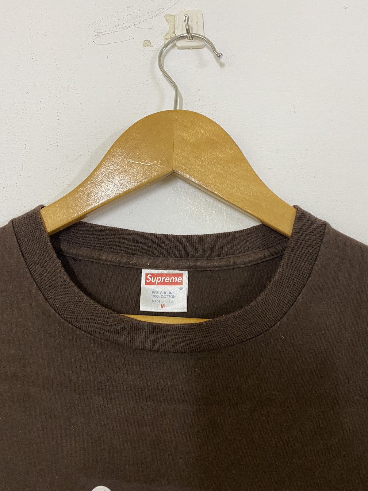 Supreme OG vintage 90s 1999 SUPREME box logo brown colour t-shirts Size US M / EU 48-50 / 2 - 6 Thumbnail
